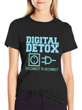 Digital Detox T-Shirt - Disconnect to Reconnect