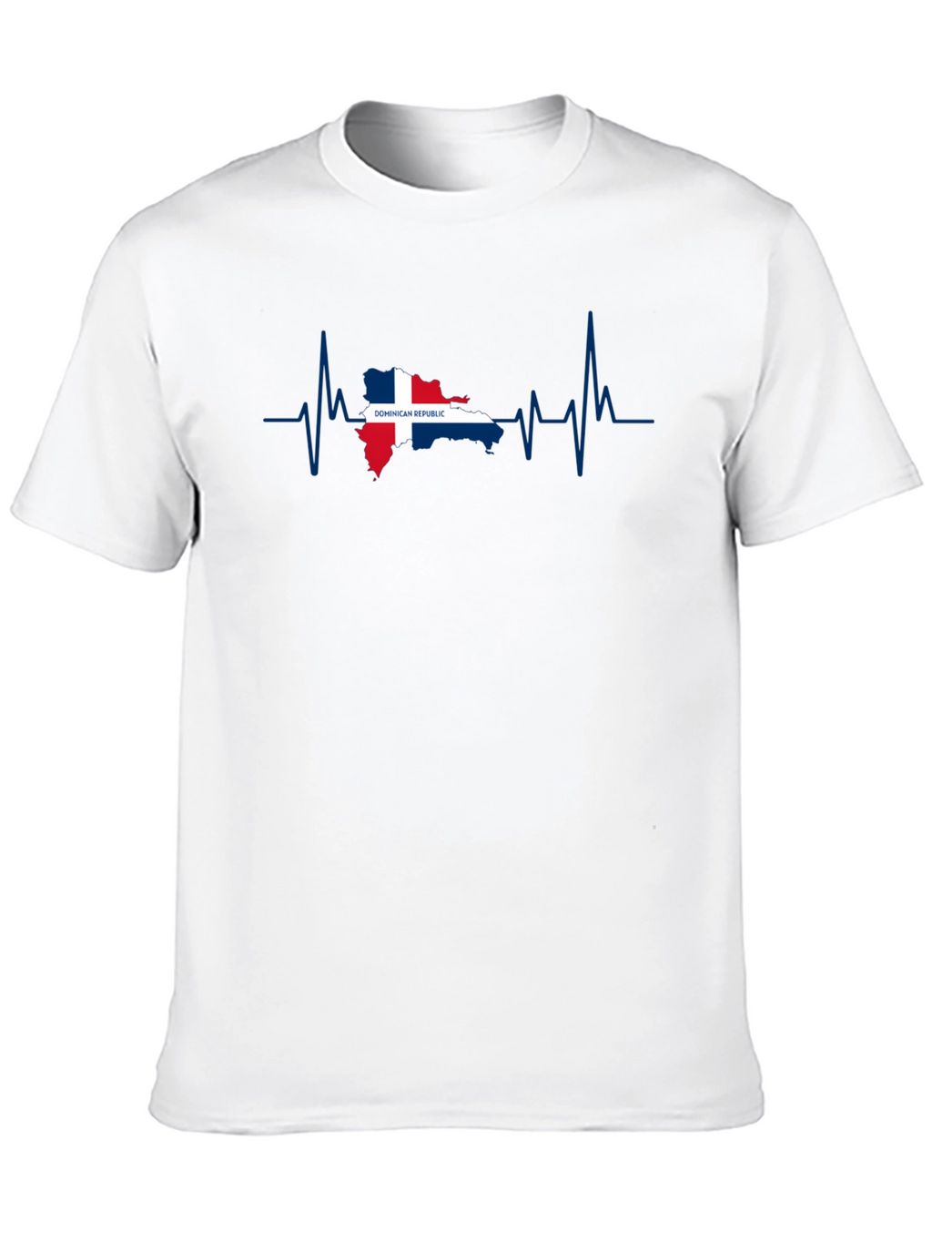 Dominican Republic Heartbeat T-Shirt