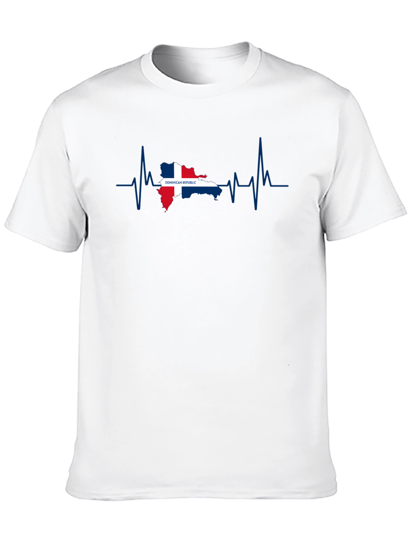 Dominican Republic Heartbeat T-Shirt
