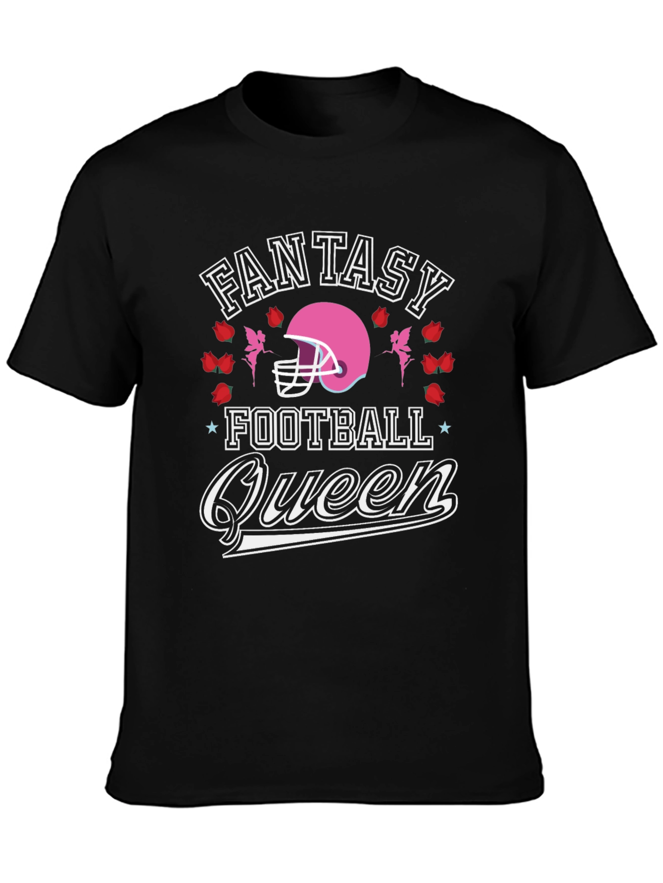 Fantasy Football Queen Graphic Tee