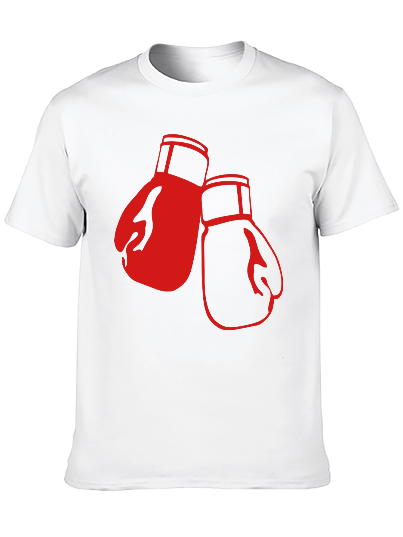 Boxing Gloves Graphic T-Shirt - Black