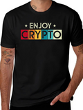 Enjoy Crypto Retro T-Shirt