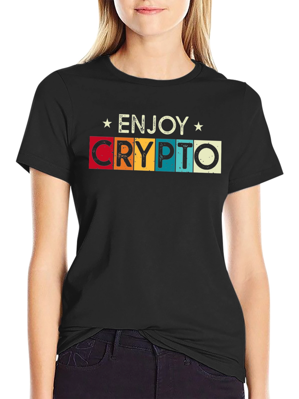 Enjoy Crypto Retro T-Shirt