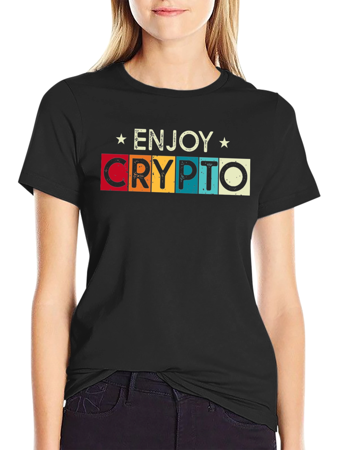 Enjoy Crypto Retro T-Shirt