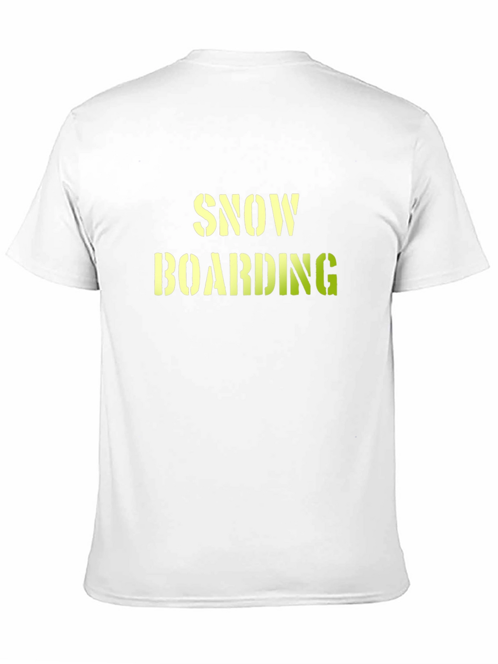 Snow Boarding Black T-Shirt