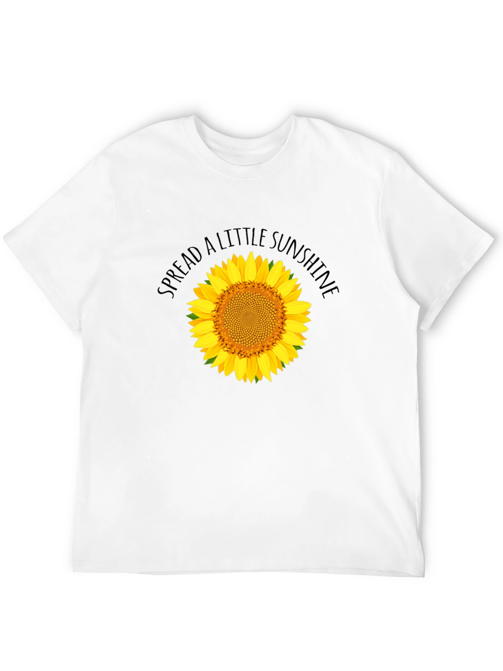Spread Sunshine Black Sunflower Graphic T-Shirt