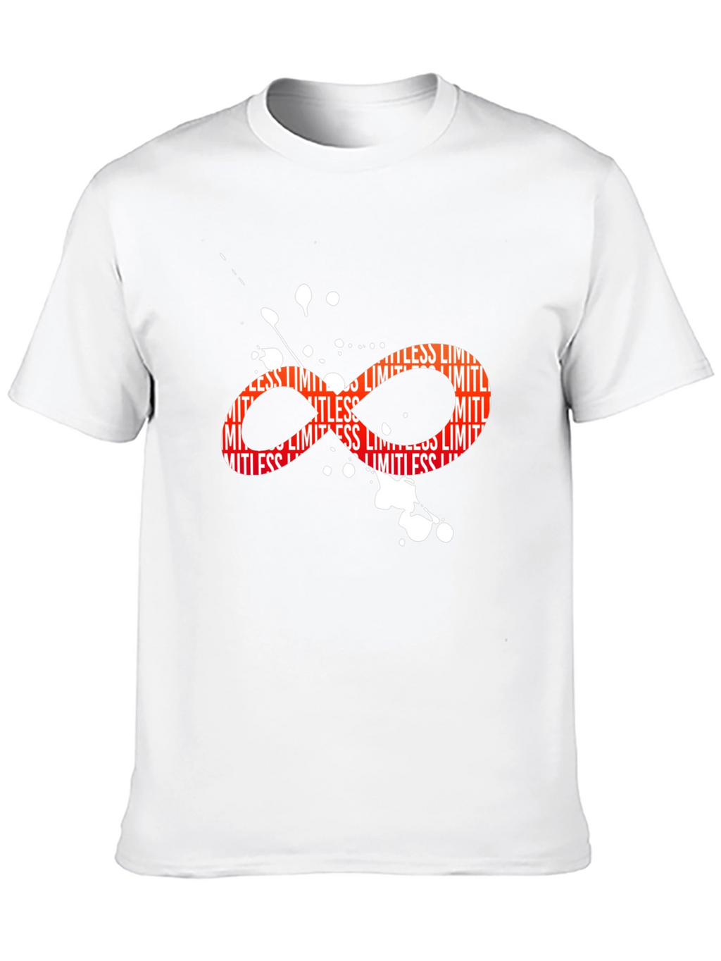 Limitless Infinity Symbol Graphic Black T-Shirt