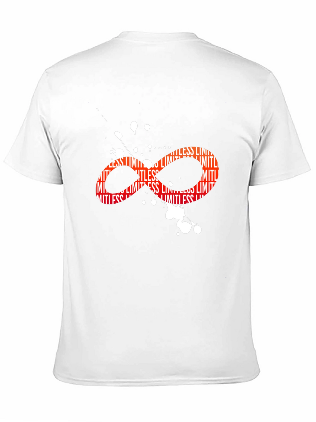 Limitless Infinity Symbol Graphic Black T-Shirt