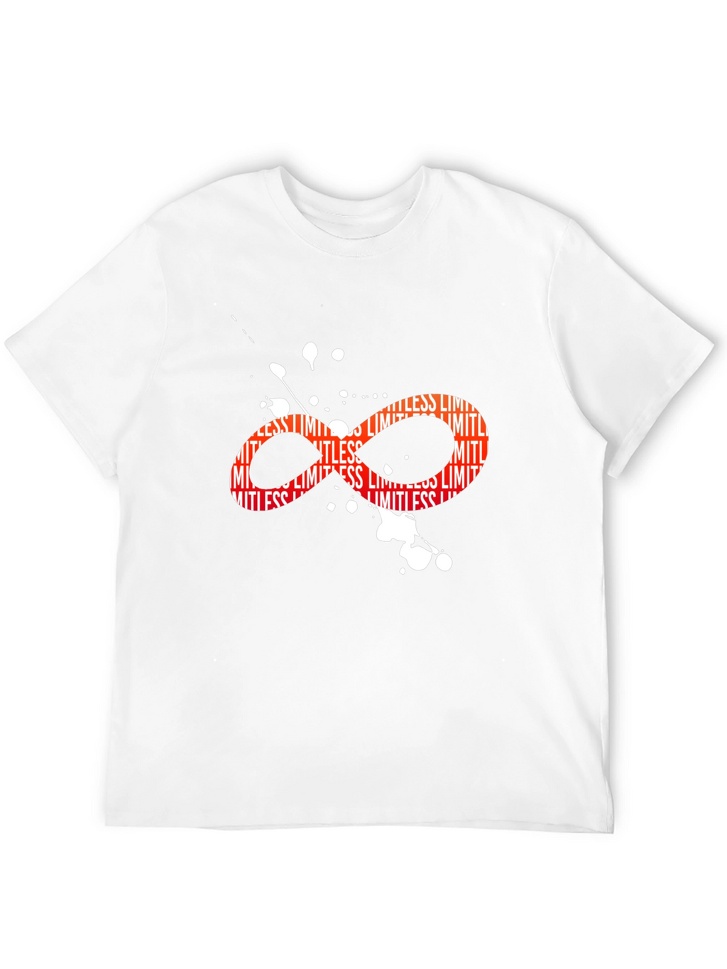 Limitless Infinity Symbol Graphic Black T-Shirt