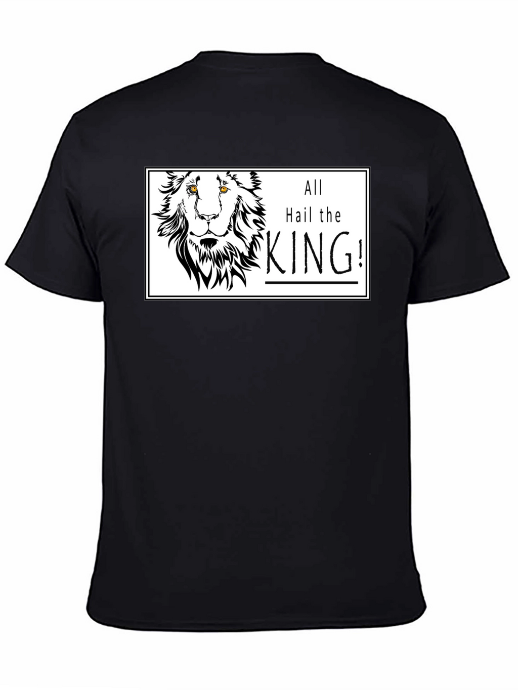 All Hail the King Lion Graphic Tee