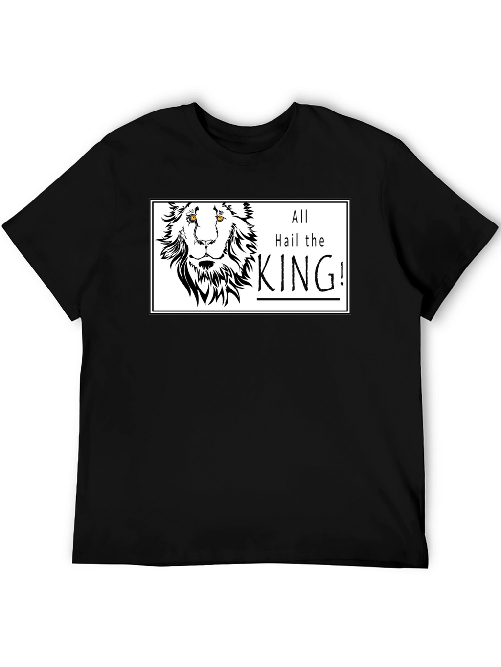 All Hail the King Lion Graphic Tee