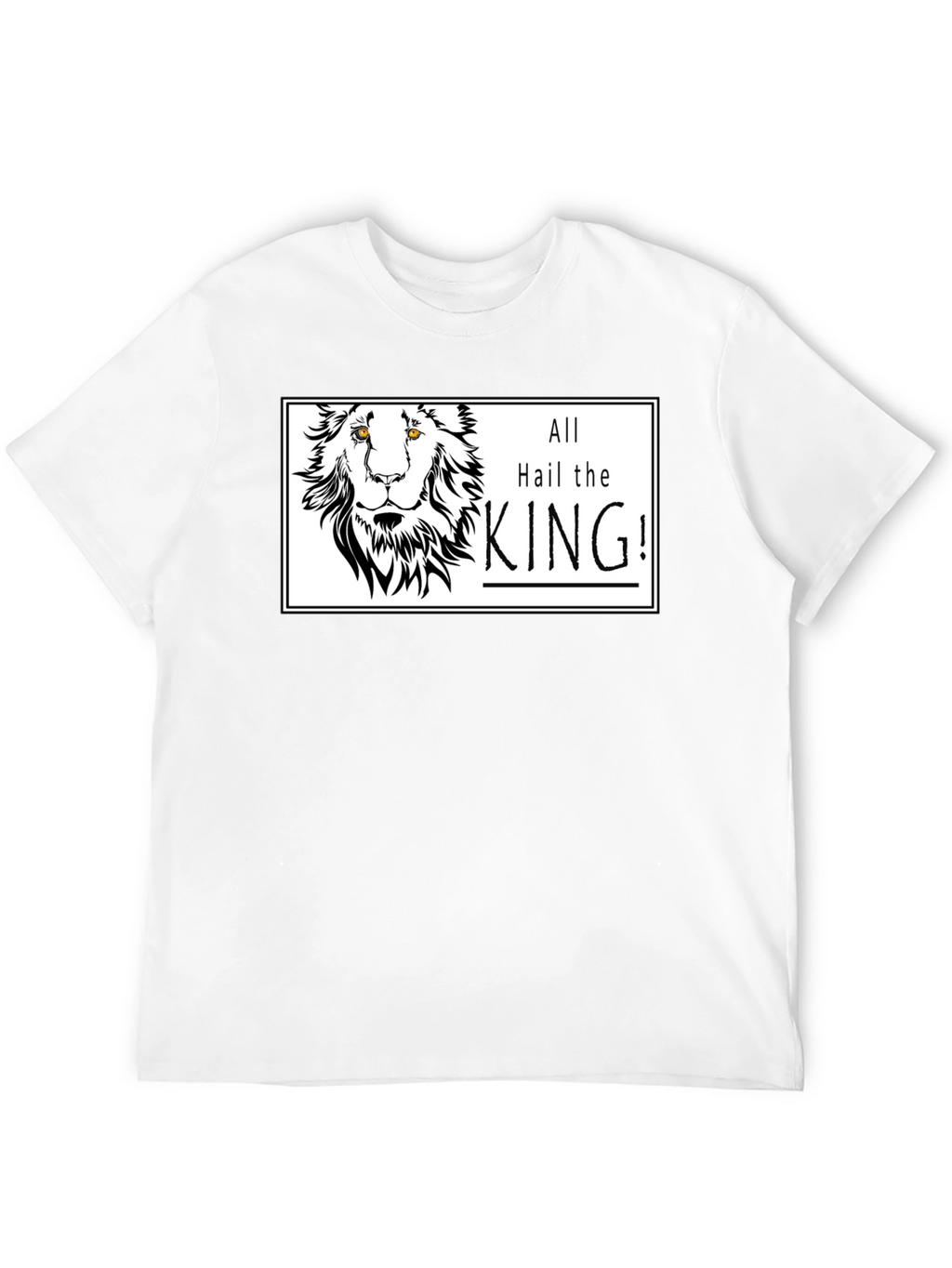 All Hail the King Lion Graphic Tee