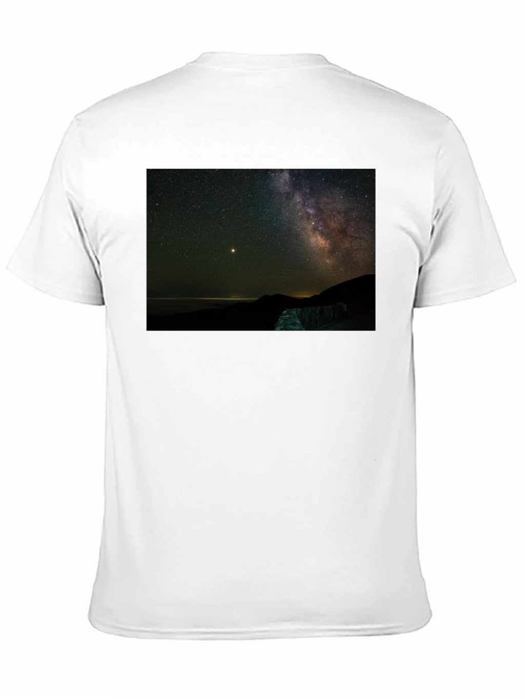 Night Sky Graphic Tee - Stargazing Shirt