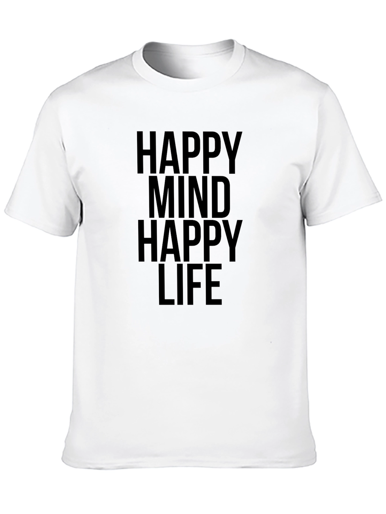 Happy Mind Happy Life Graphic Tee