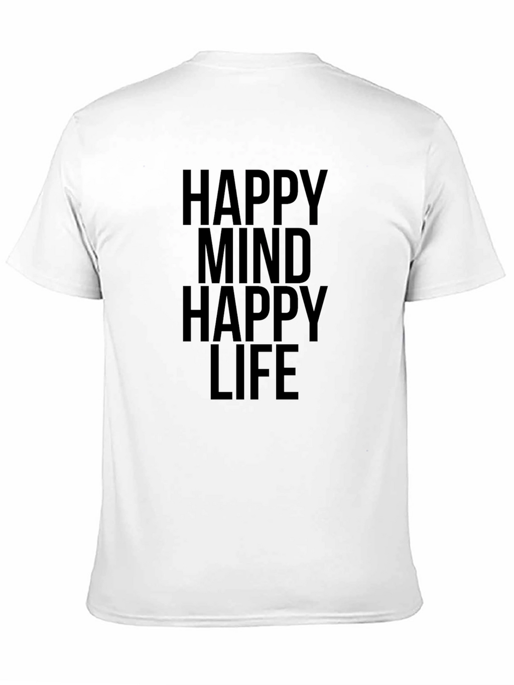 Happy Mind Happy Life Graphic Tee