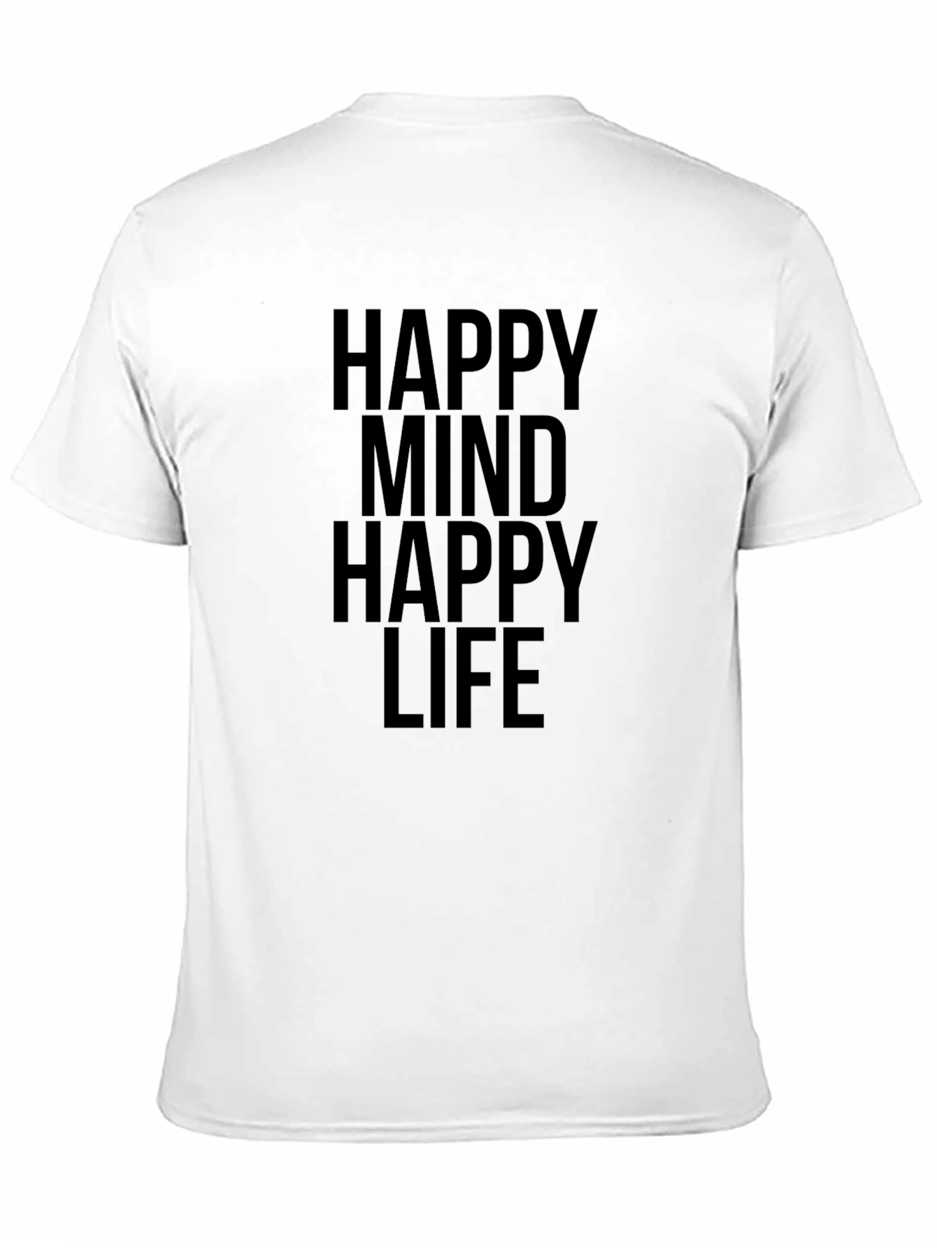 Happy Mind Happy Life Graphic Tee