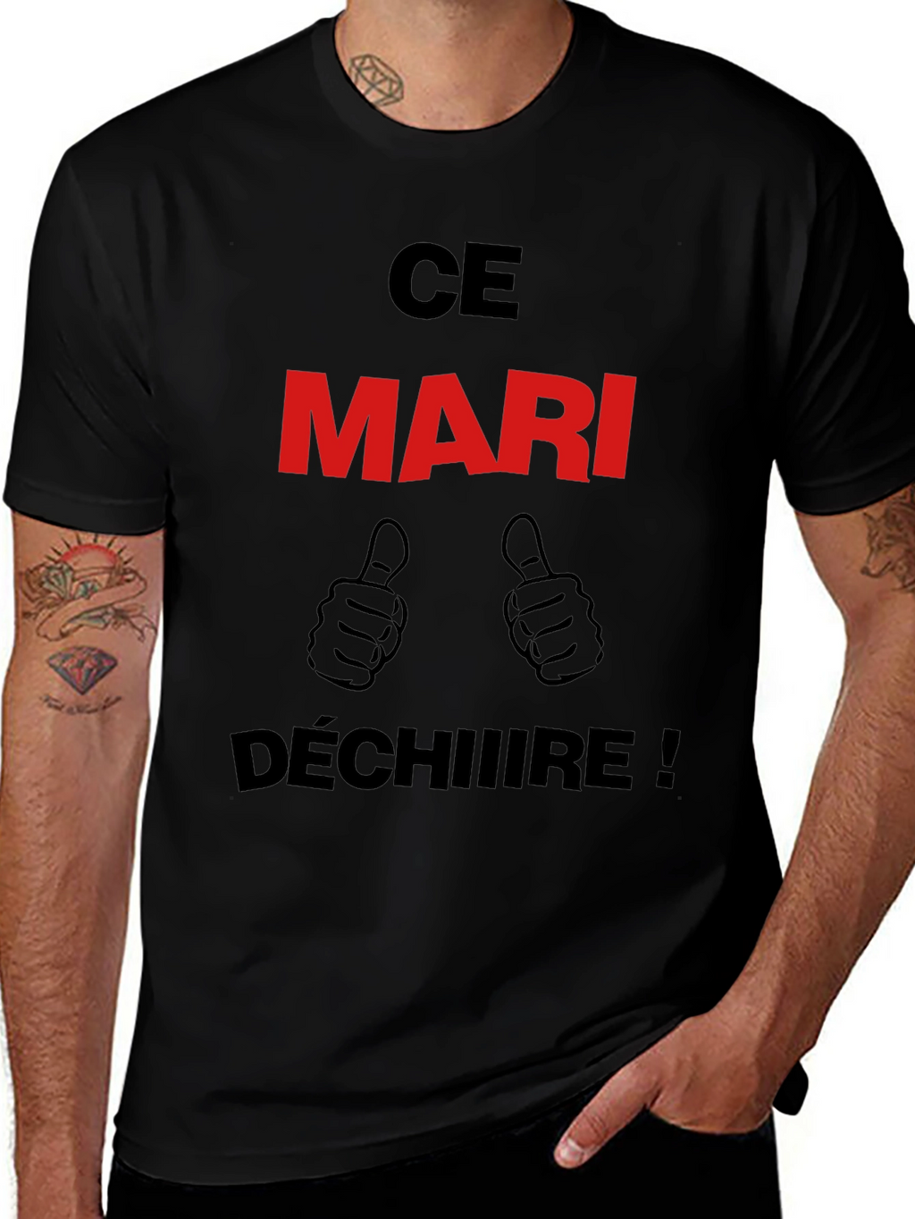 Ce Mari Déchire! Graphic T-Shirt