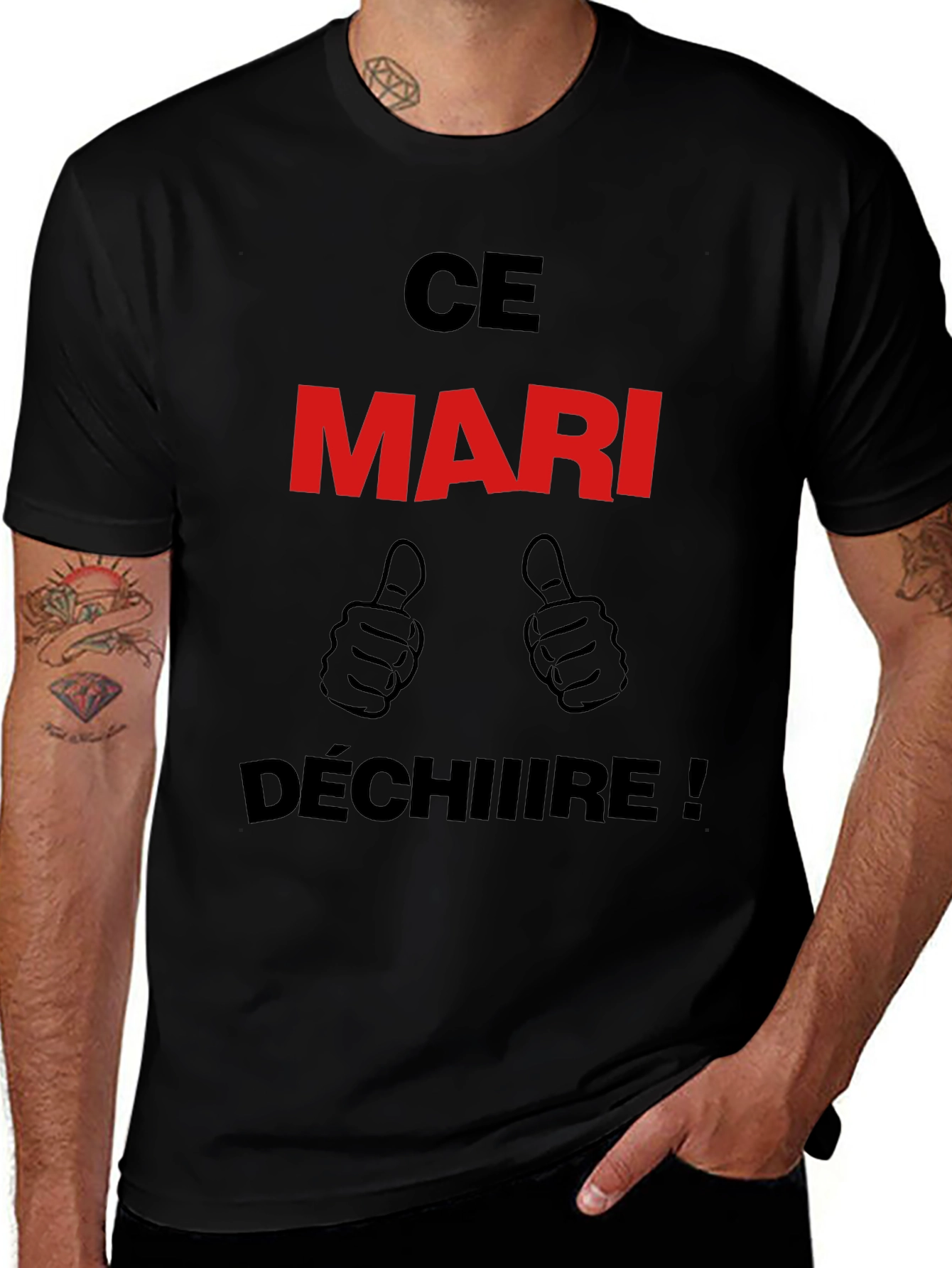 Ce Mari Déchire! Graphic T-Shirt