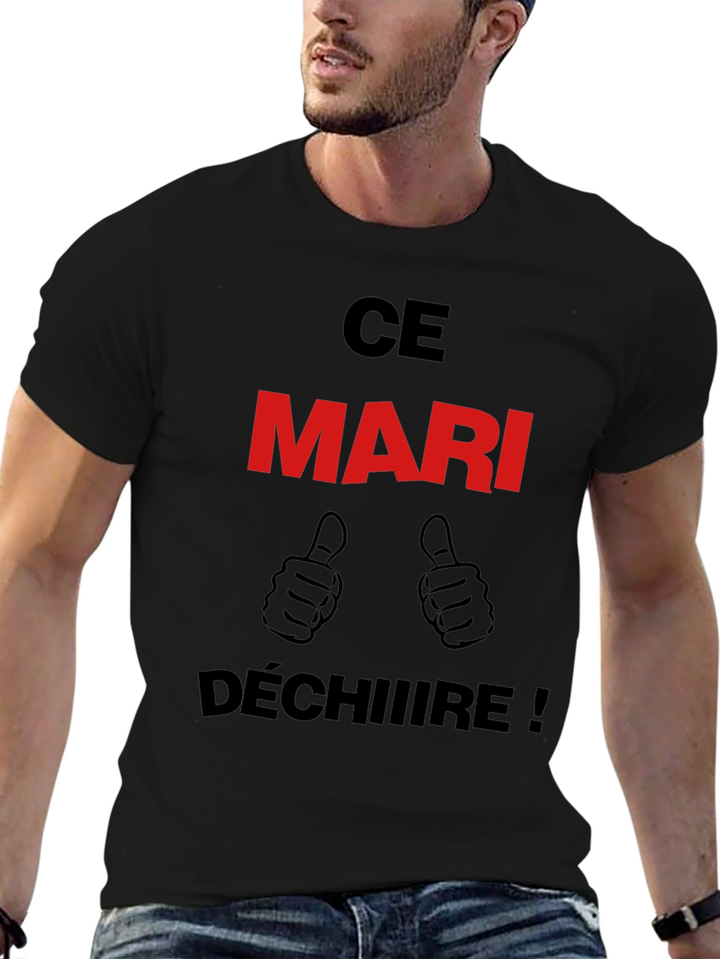 Ce Mari Déchire! Graphic T-Shirt