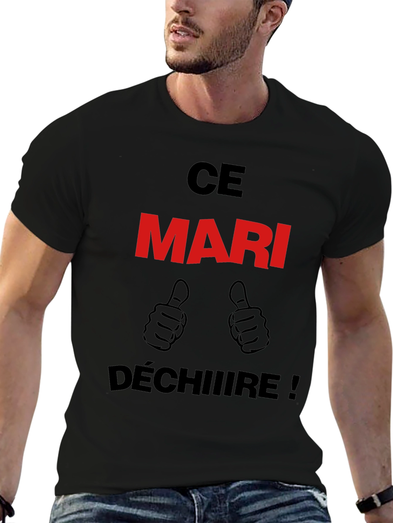 Ce Mari Déchire! Graphic T-Shirt