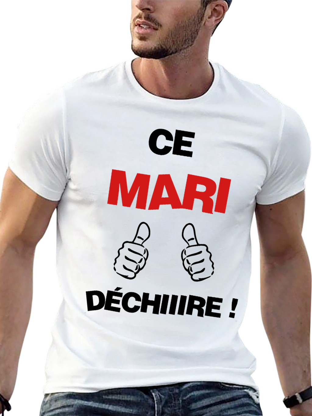 Ce Mari Déchire! Graphic T-Shirt
