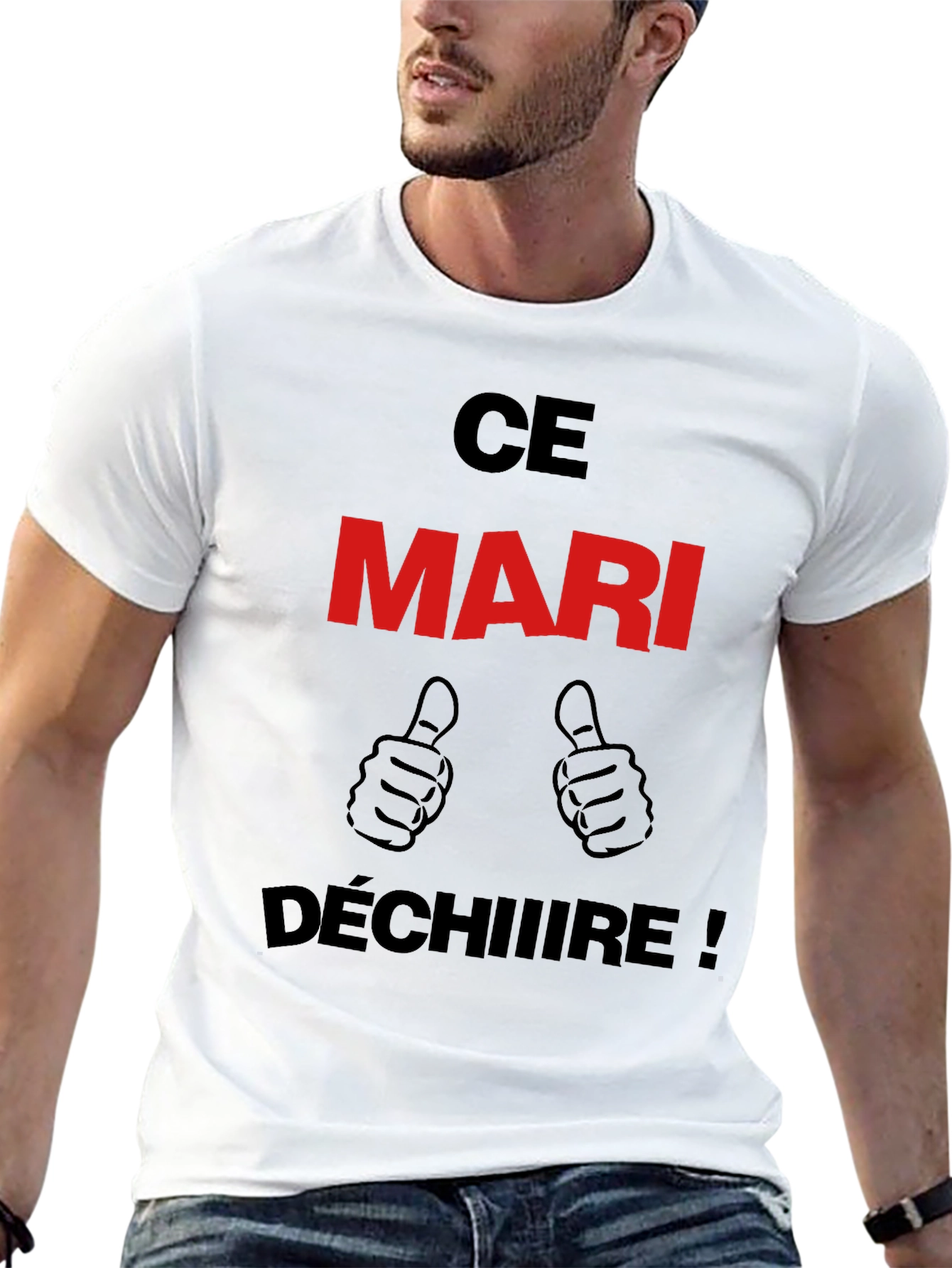 Ce Mari Déchire! Graphic T-Shirt