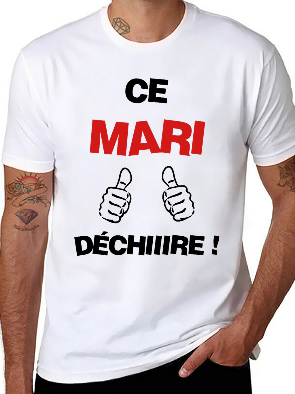 Ce Mari Déchire! Graphic T-Shirt