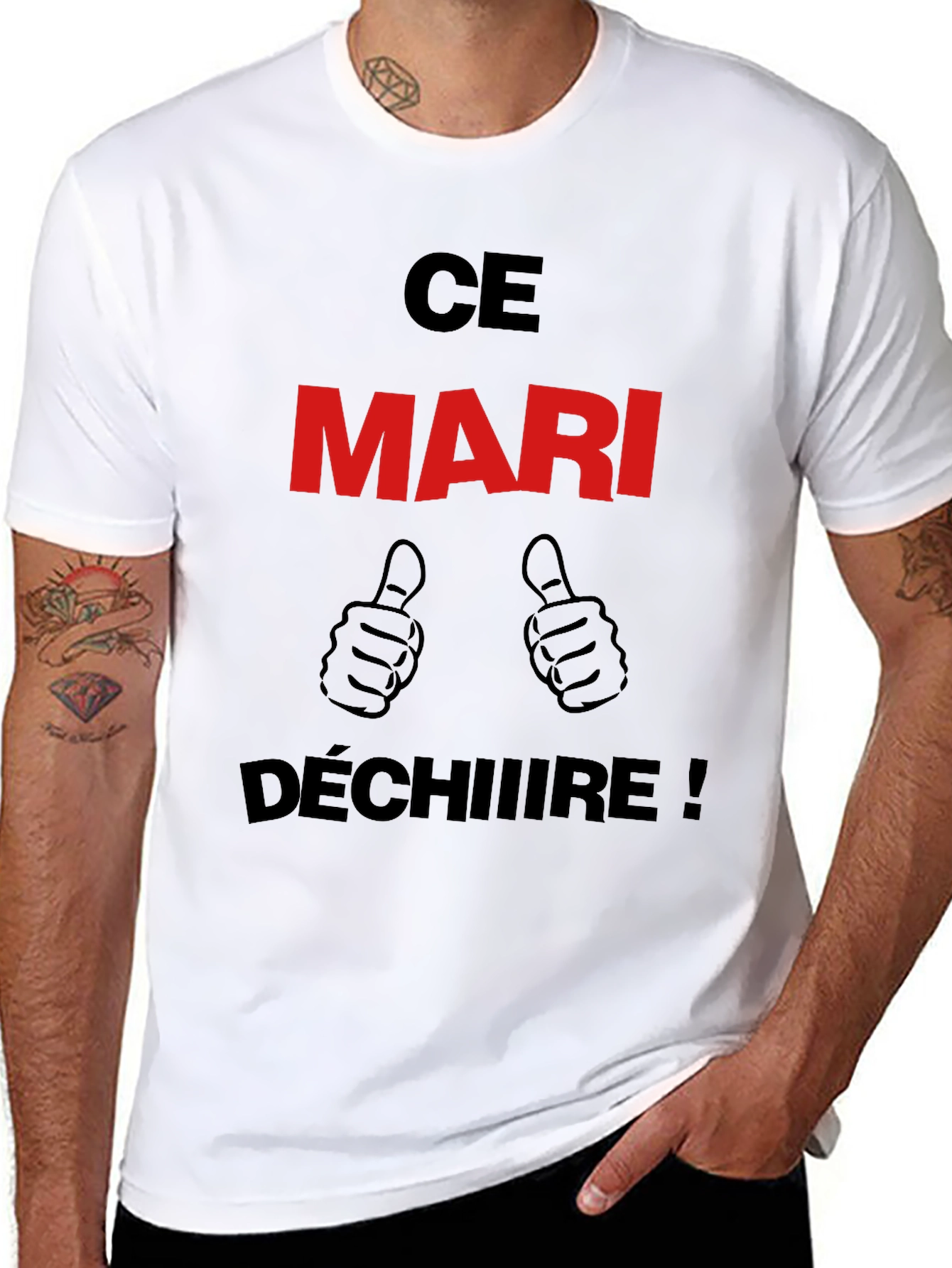 Ce Mari Déchire! Graphic T-Shirt