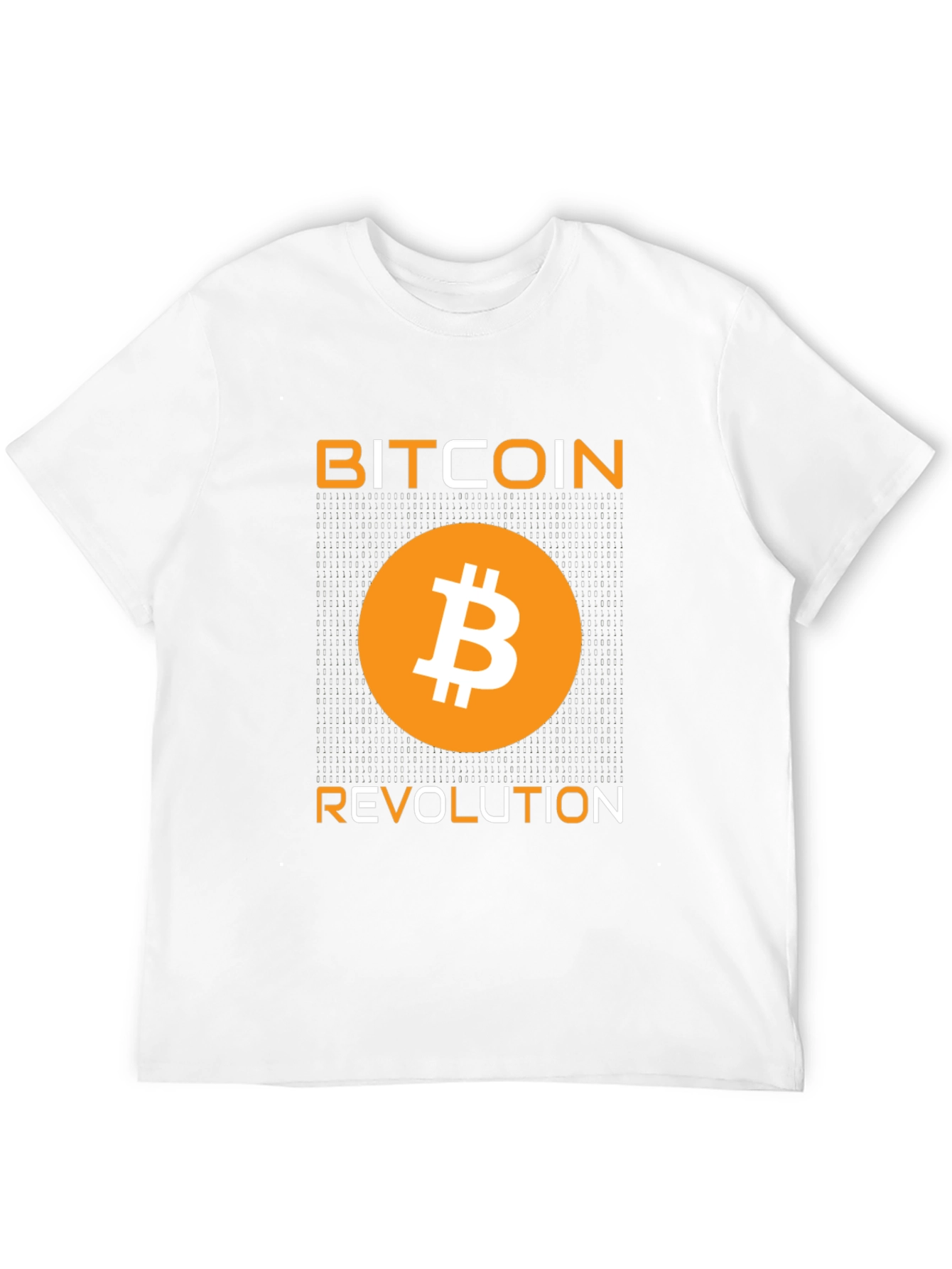 Bitcoin Revolution Graphic T-Shirt - Black