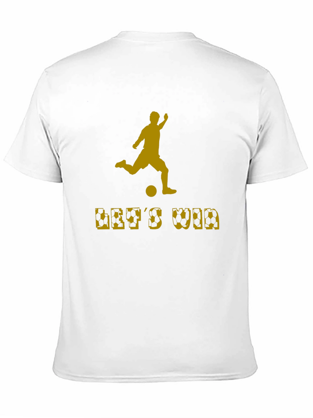Soccer Lets Win Graphic T-Shirt