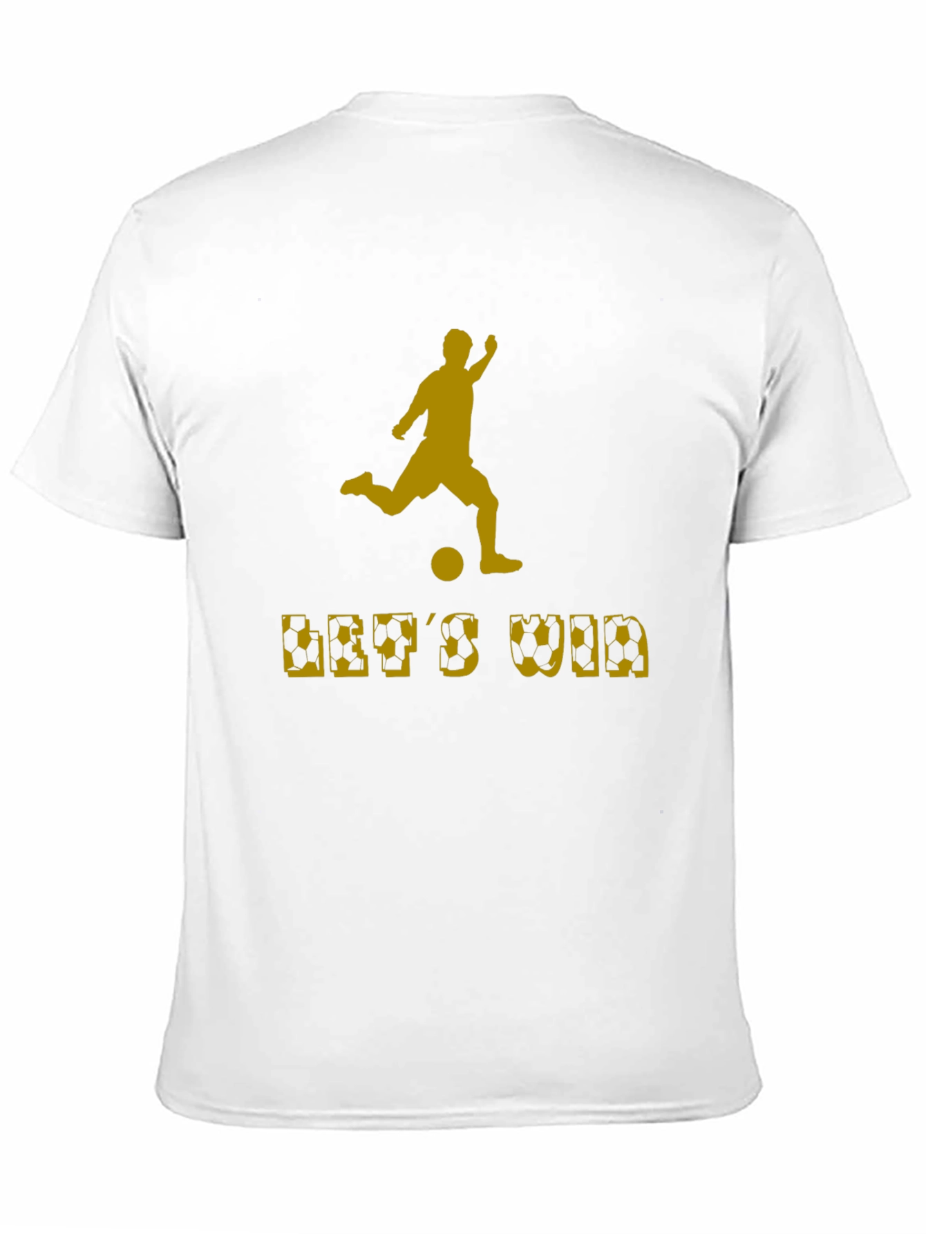 Soccer Lets Win Graphic T-Shirt