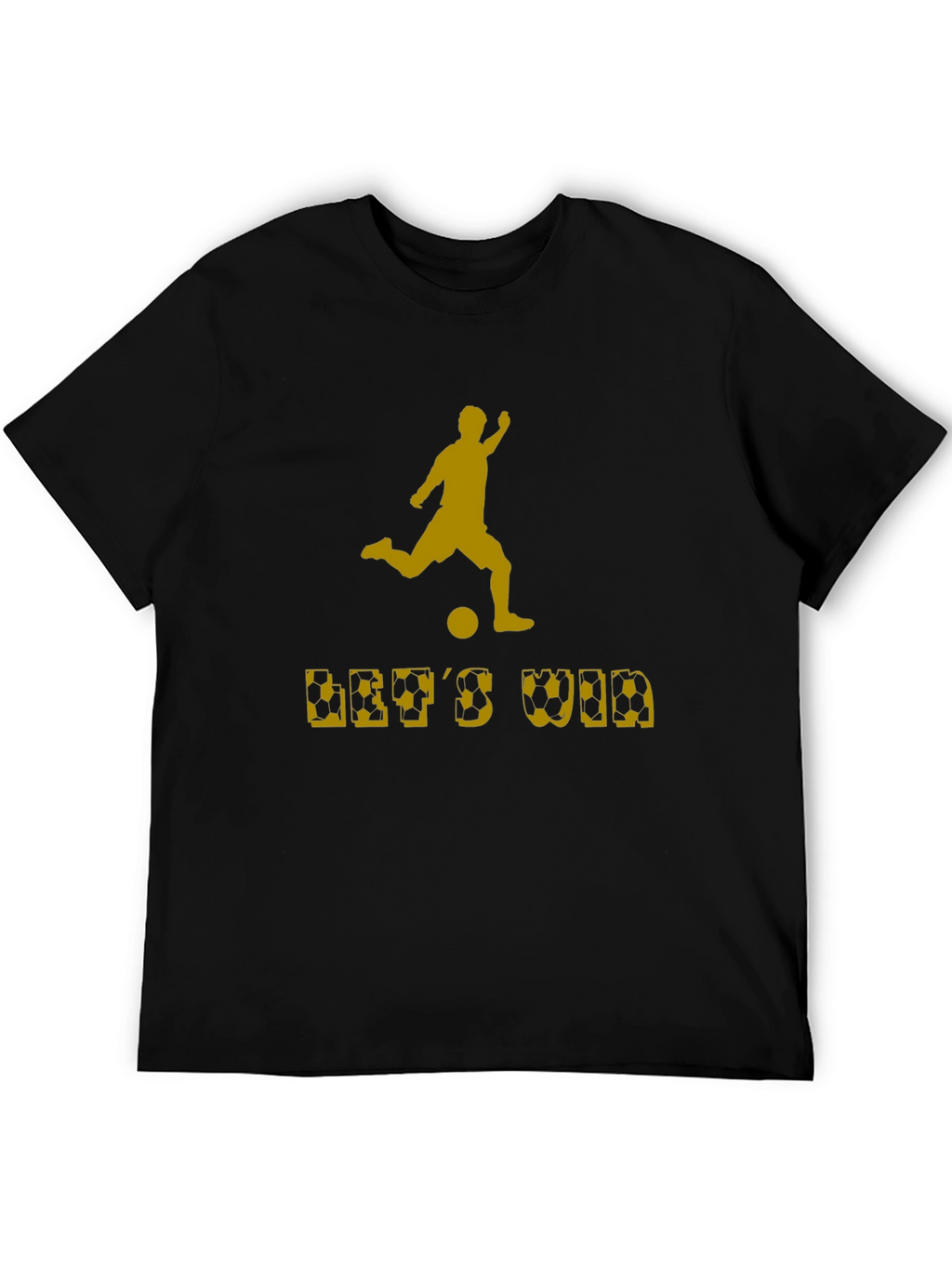 Soccer Lets Win Graphic T-Shirt
