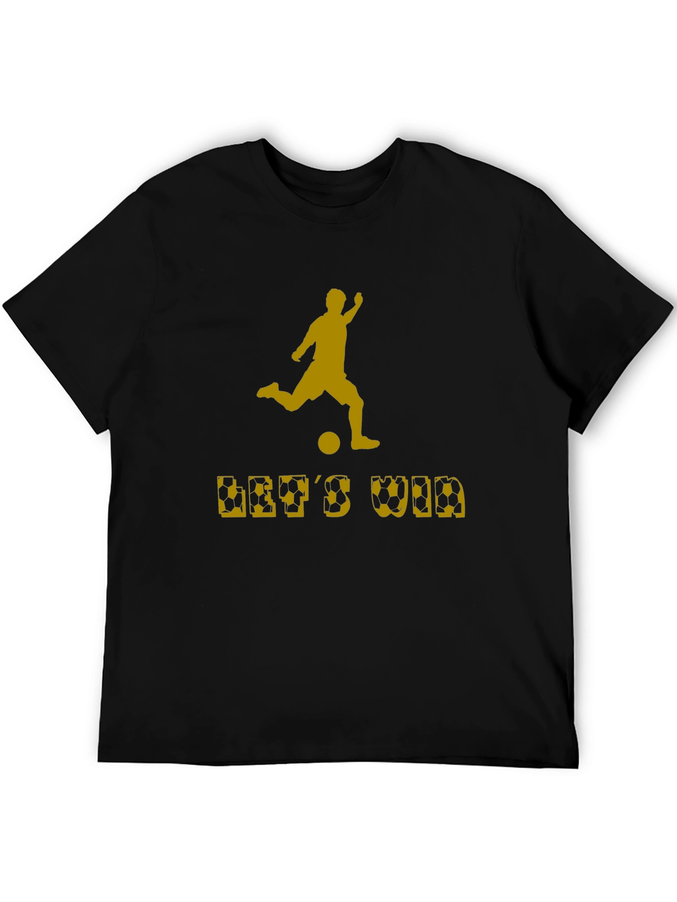 Soccer Lets Win Graphic T-Shirt