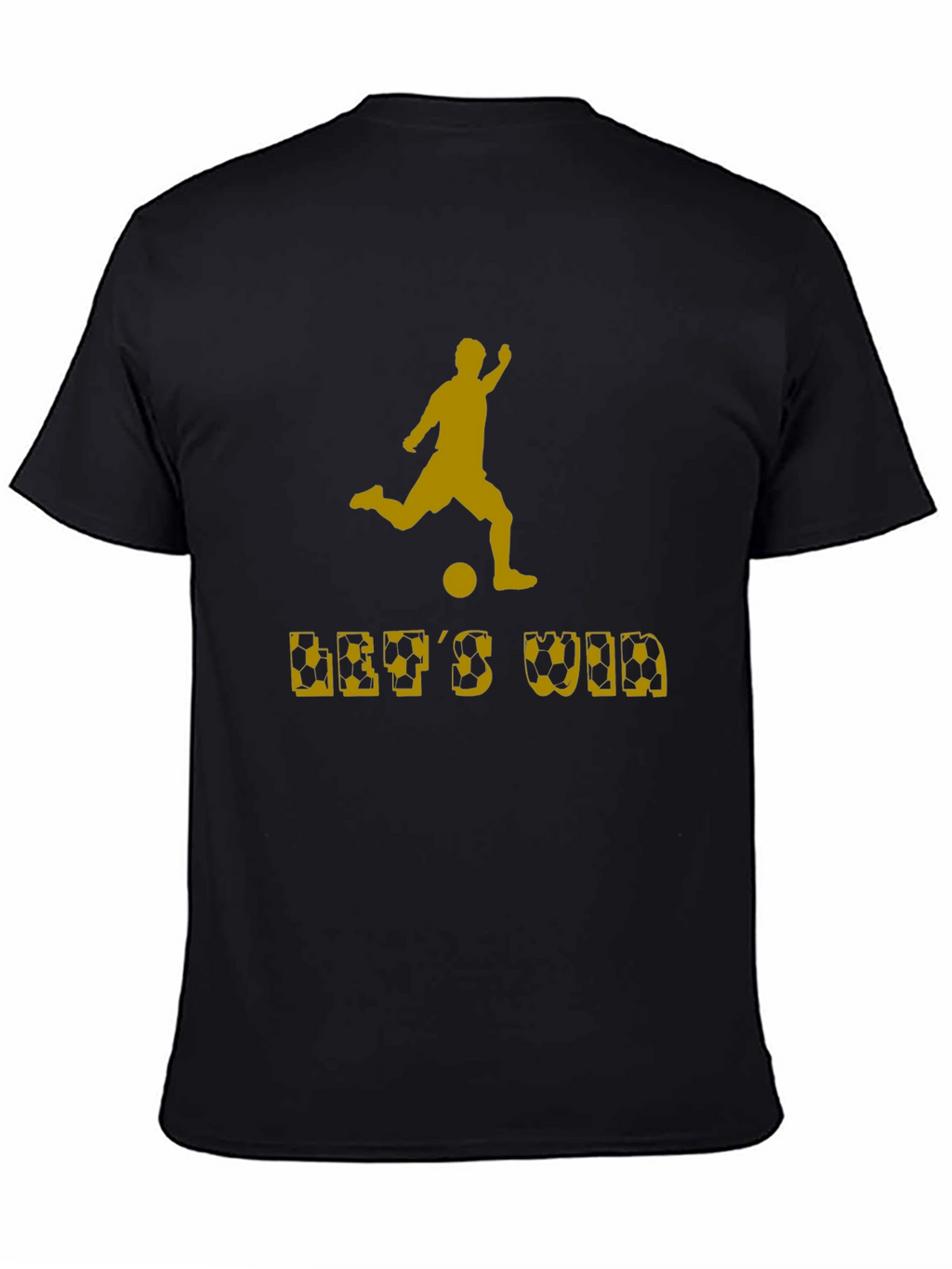 Soccer Lets Win Graphic T-Shirt