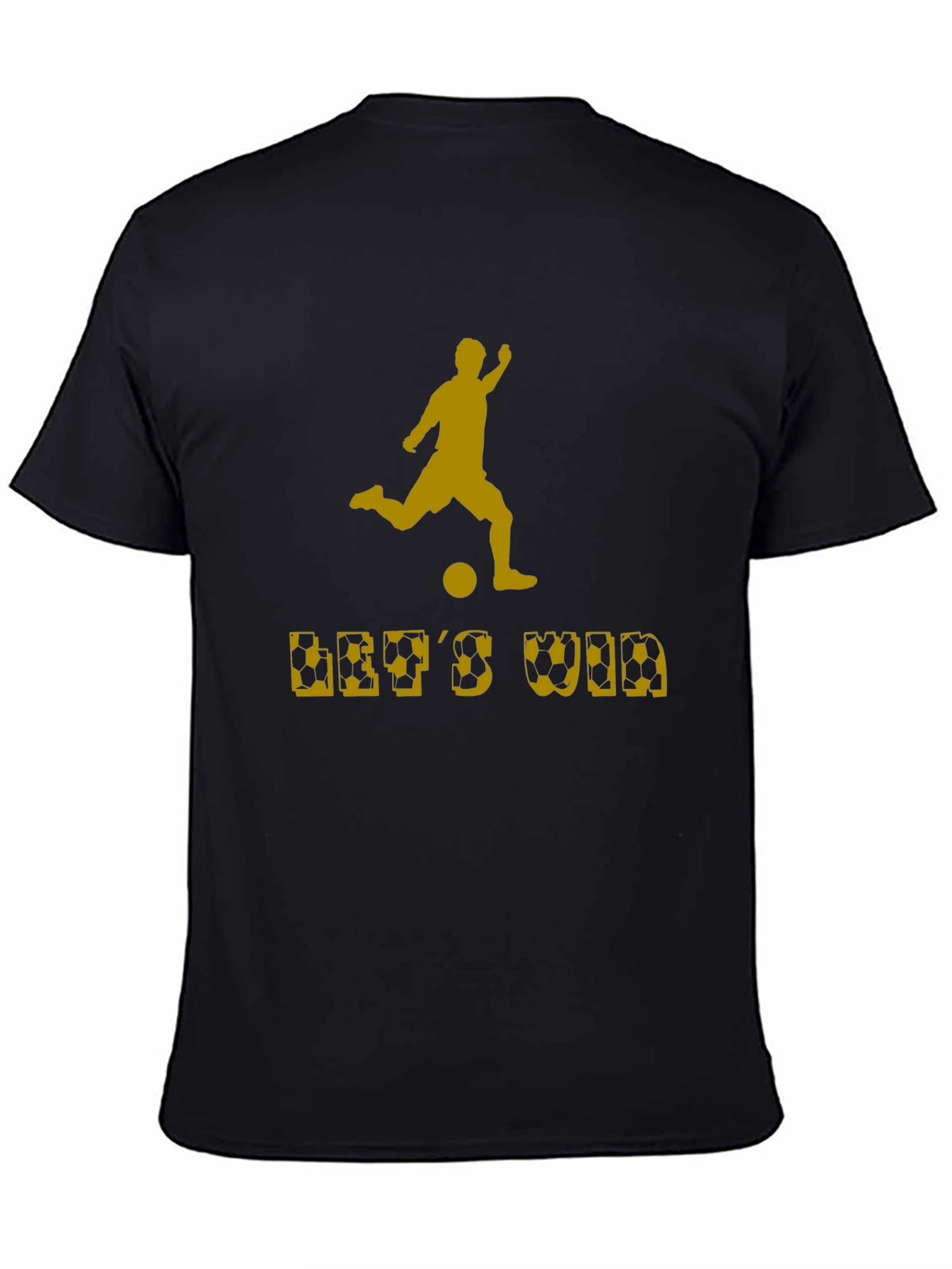 Soccer Lets Win Graphic T-Shirt