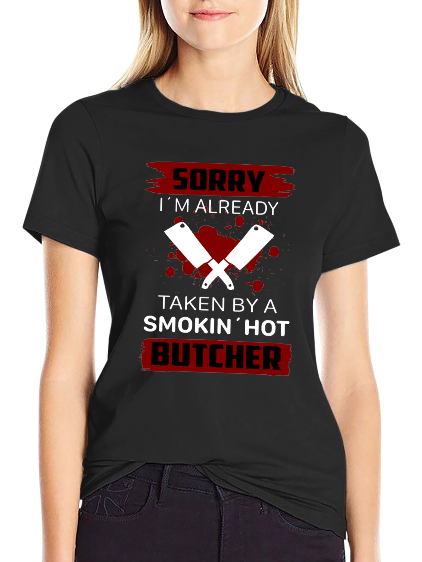 Butchers Partner T-Shirt - Sorry Im Taken