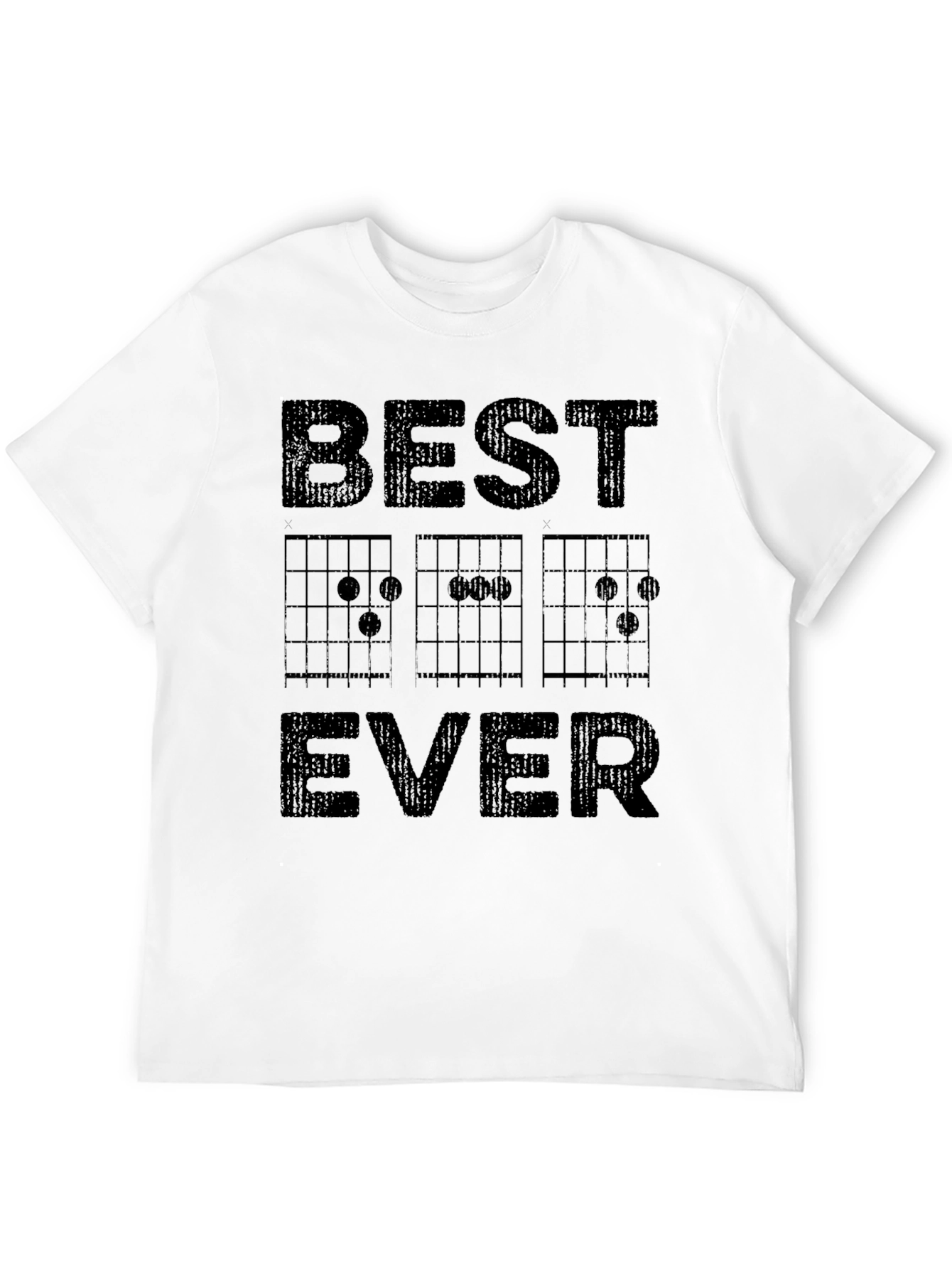 Best Dad Ever Guitar Chord T-Shirt