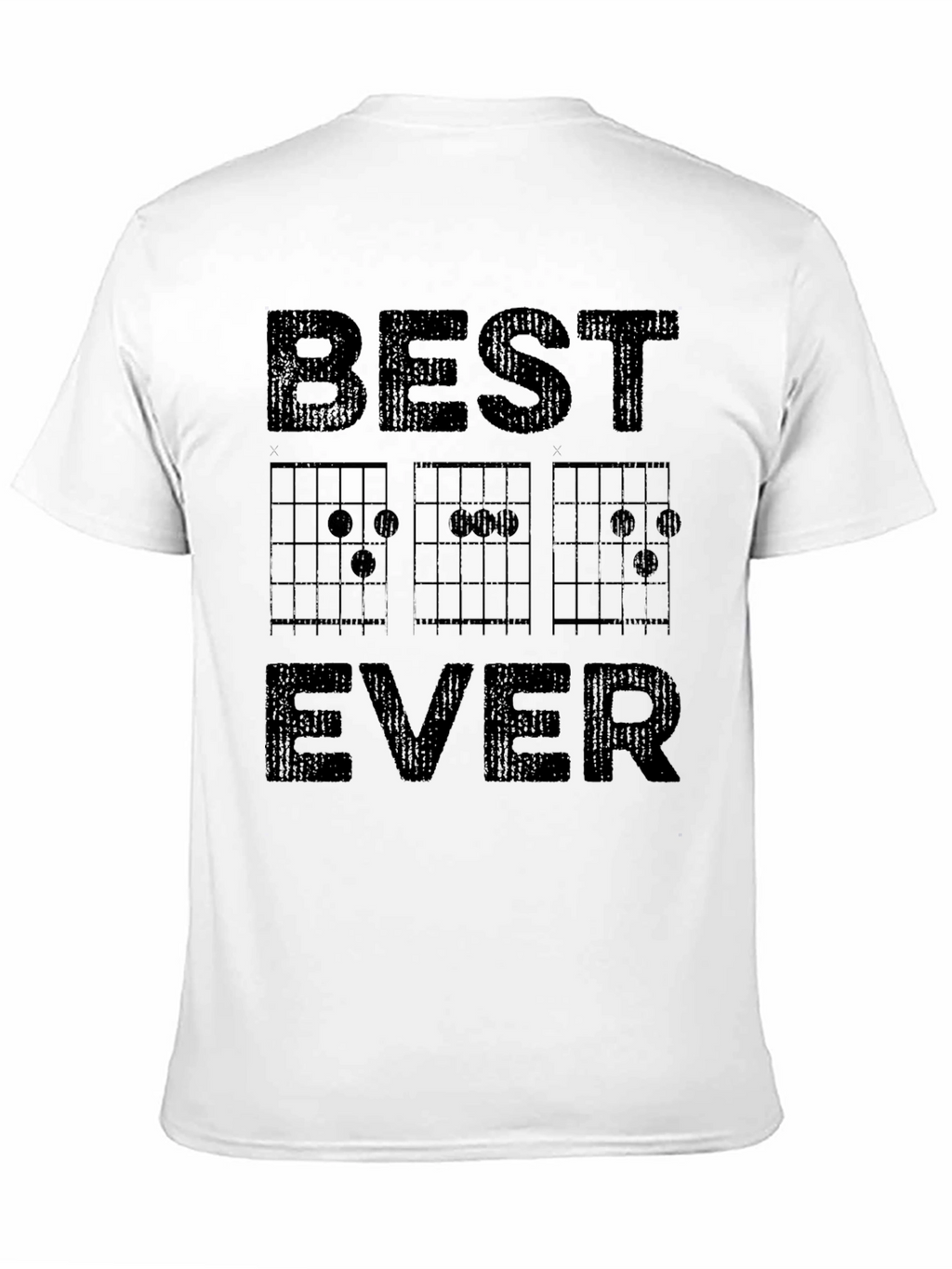 Best Dad Ever Guitar Chord T-Shirt