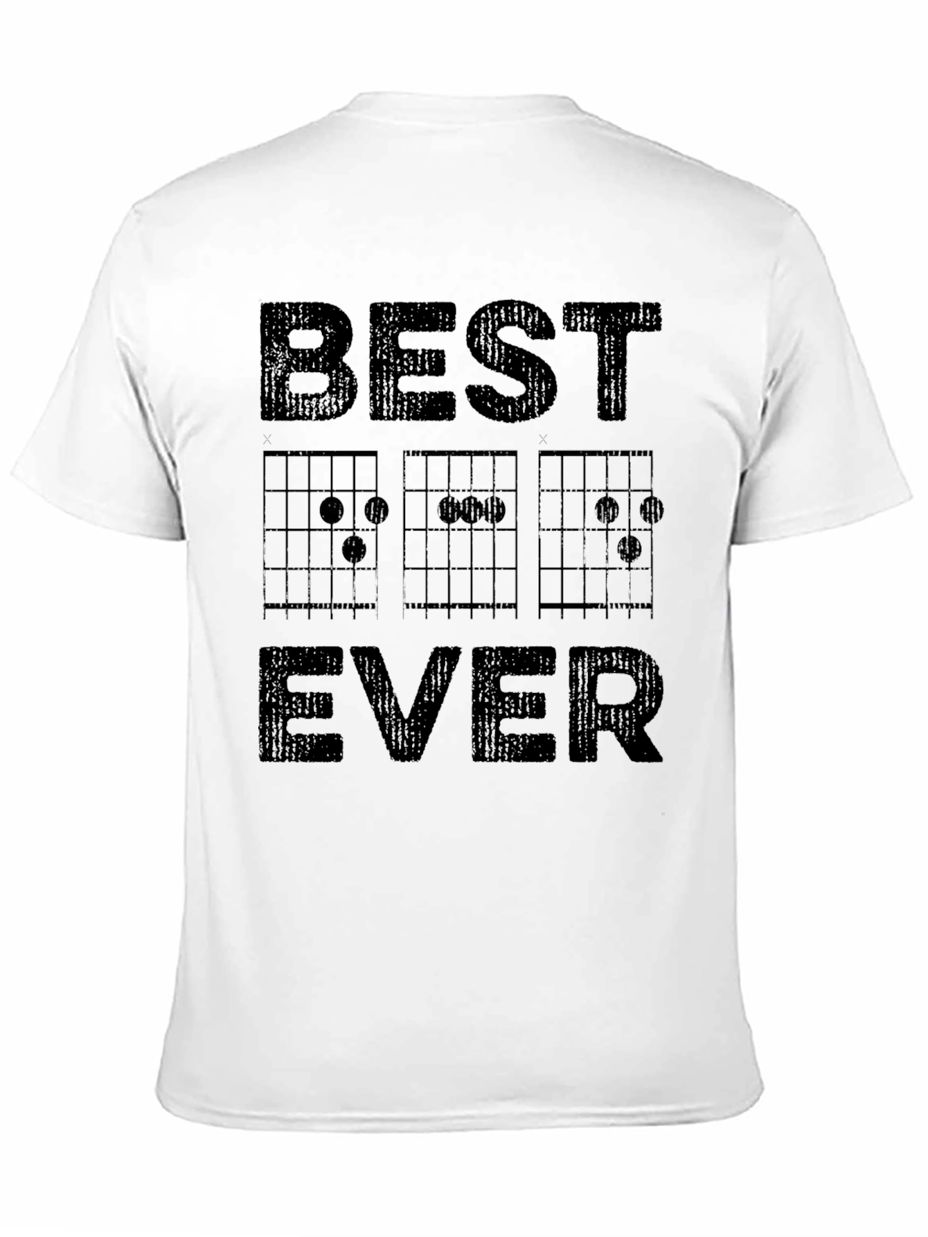 Best Dad Ever Guitar Chord T-Shirt