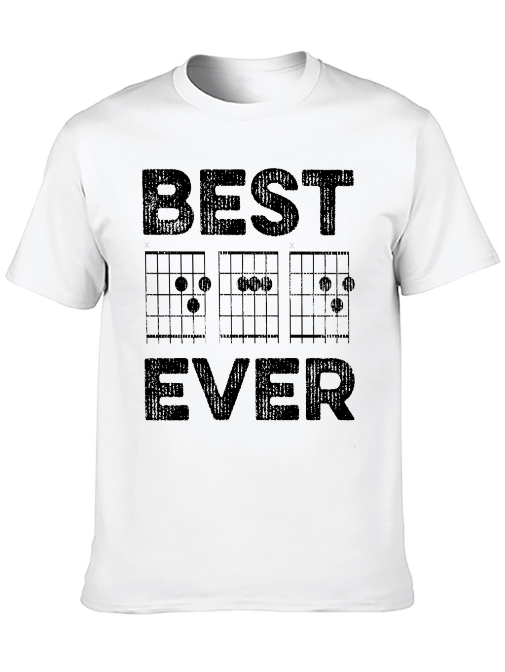Best Dad Ever Guitar Chord T-Shirt