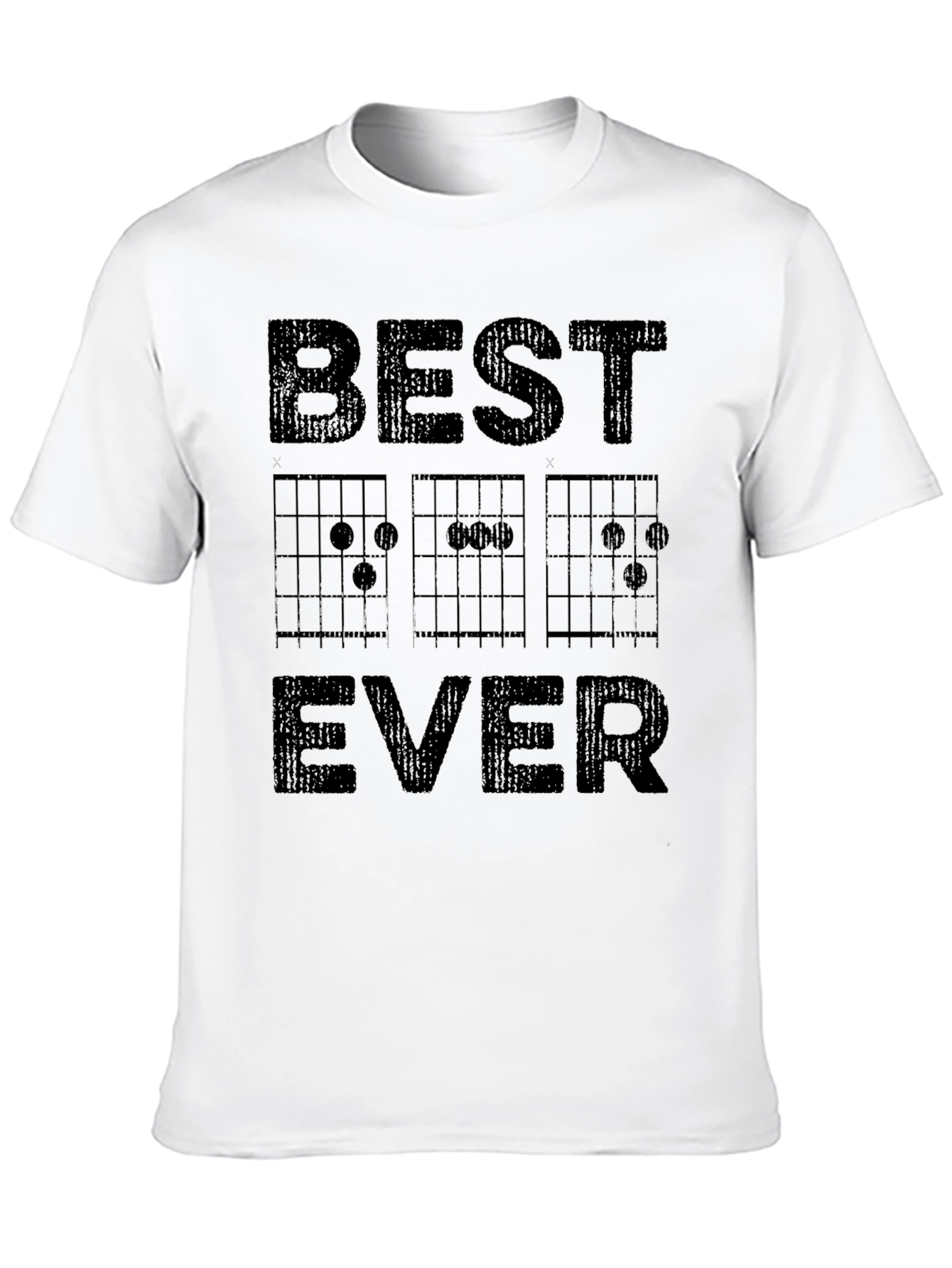 Best Dad Ever Guitar Chord T-Shirt