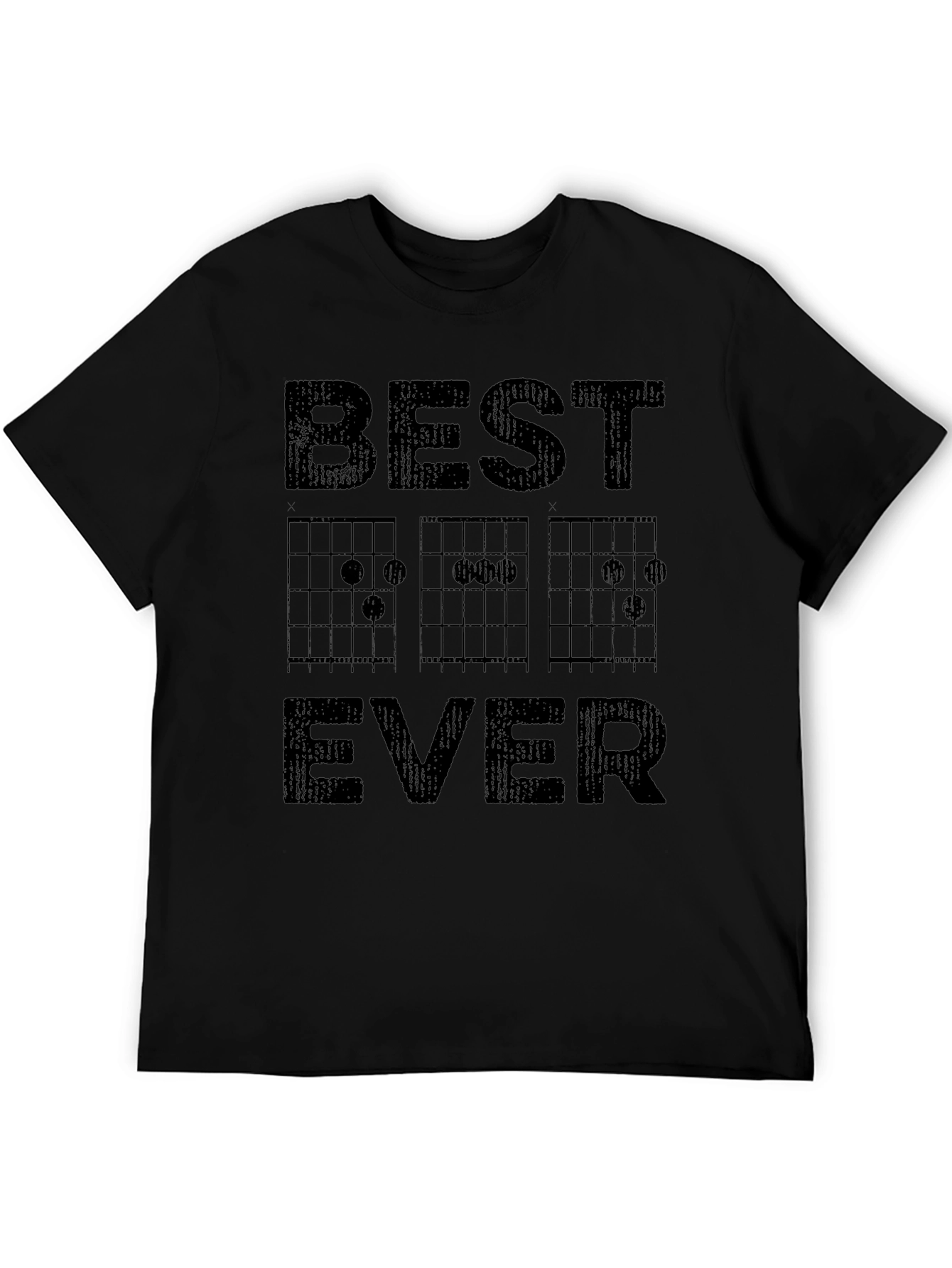 Best Dad Ever Guitar Chord T-Shirt