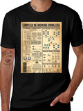 Computer Networking Knowledge Black T-Shirt