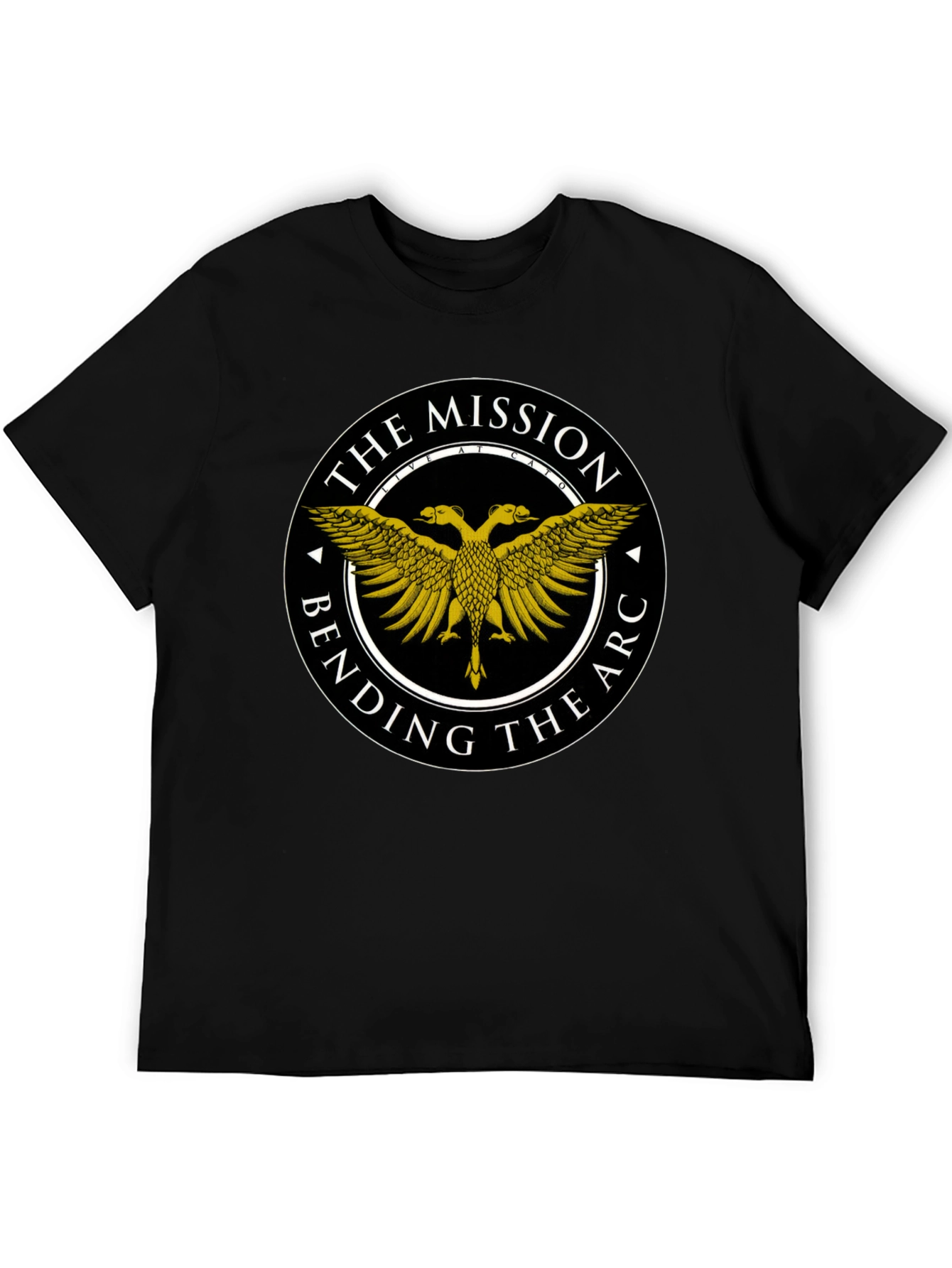The Mission Bending the Arc Graphic Tee - Black