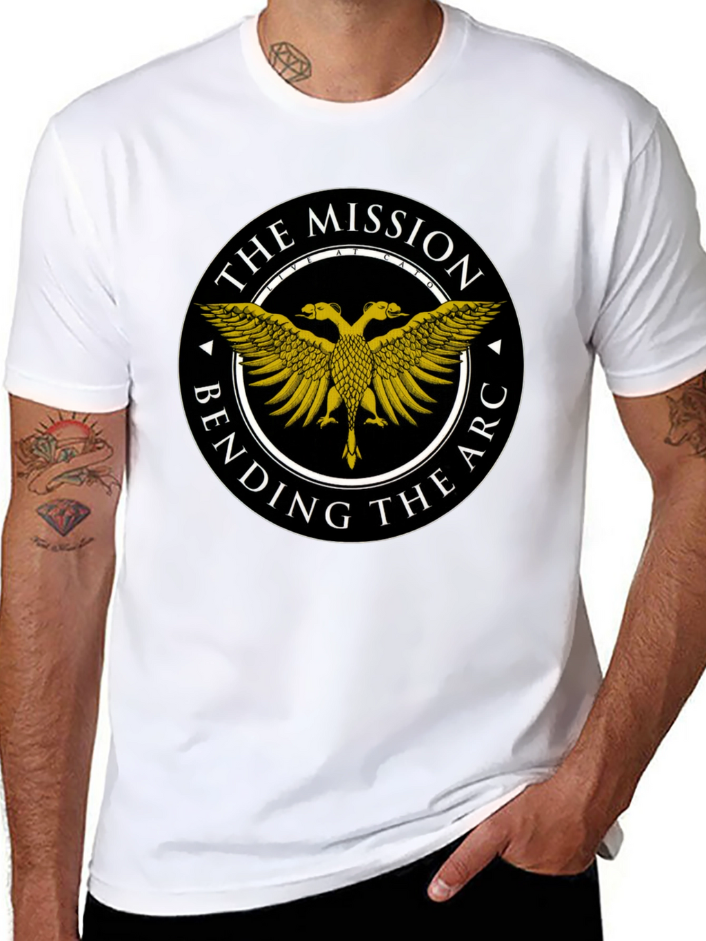 The Mission Bending the Arc Graphic Tee - Black