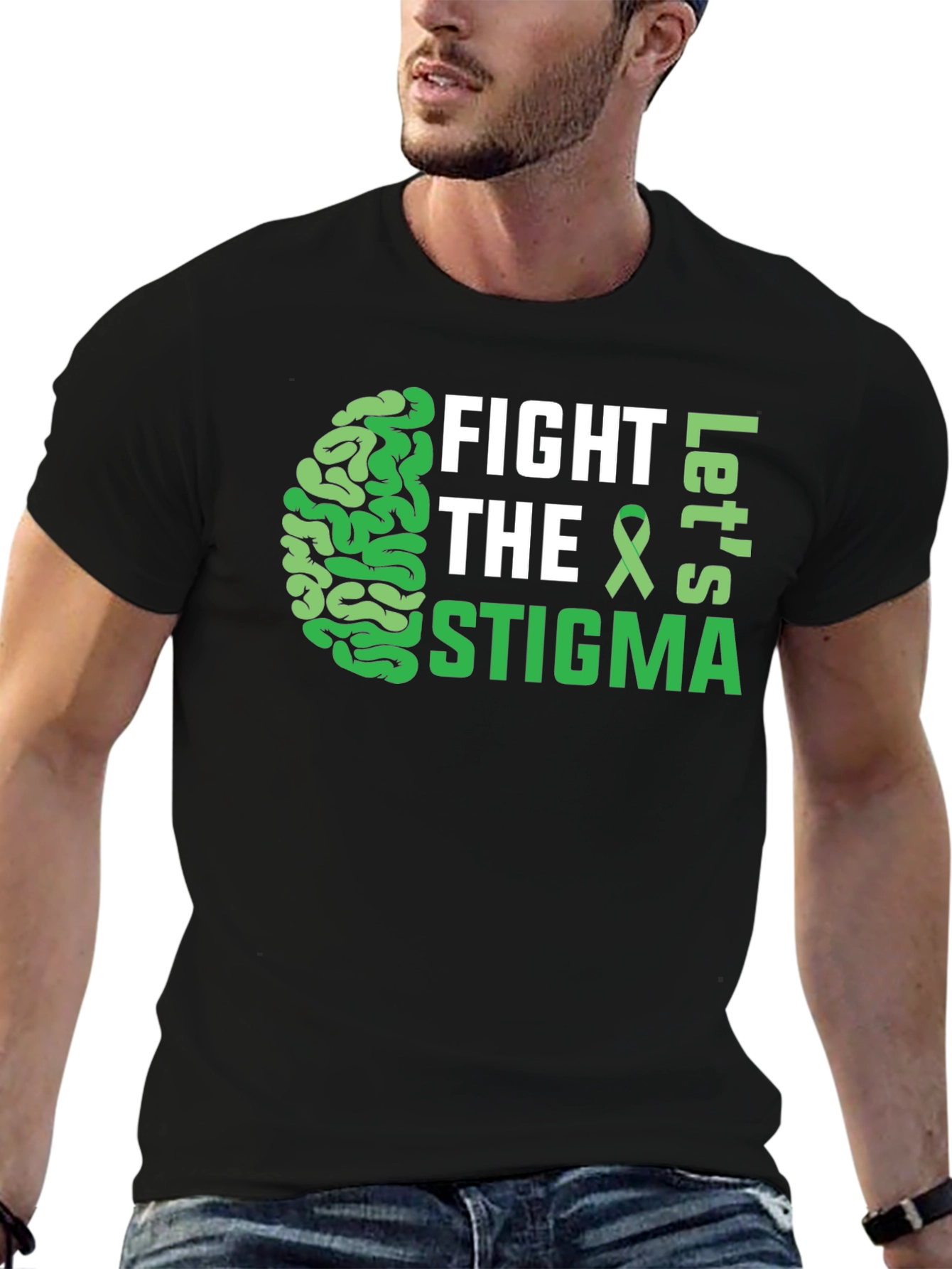 Fight the Stigma Mental Health Awareness T-Shirt