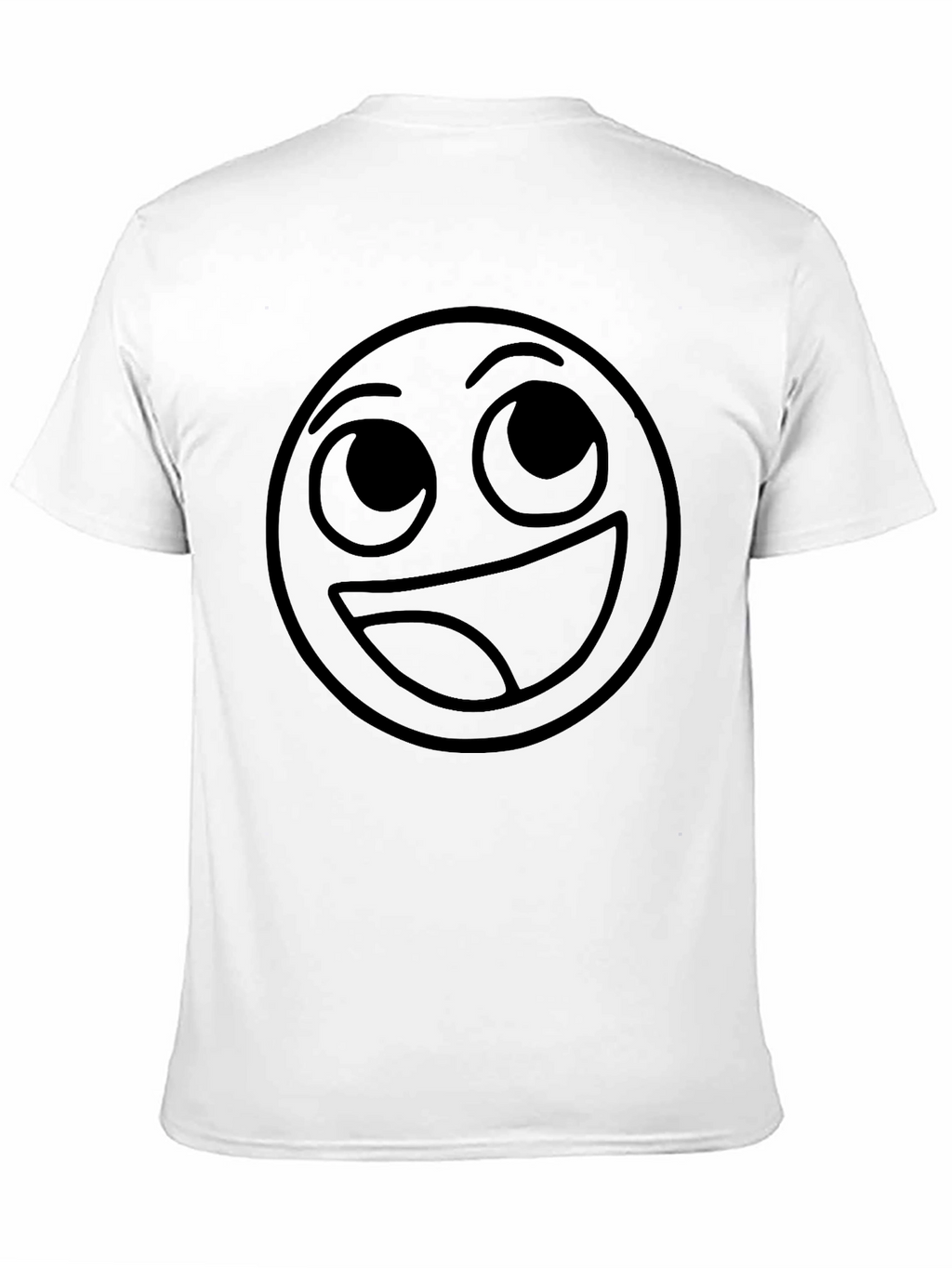 Laughing Emoji Black T-Shirt - Express Yourself!