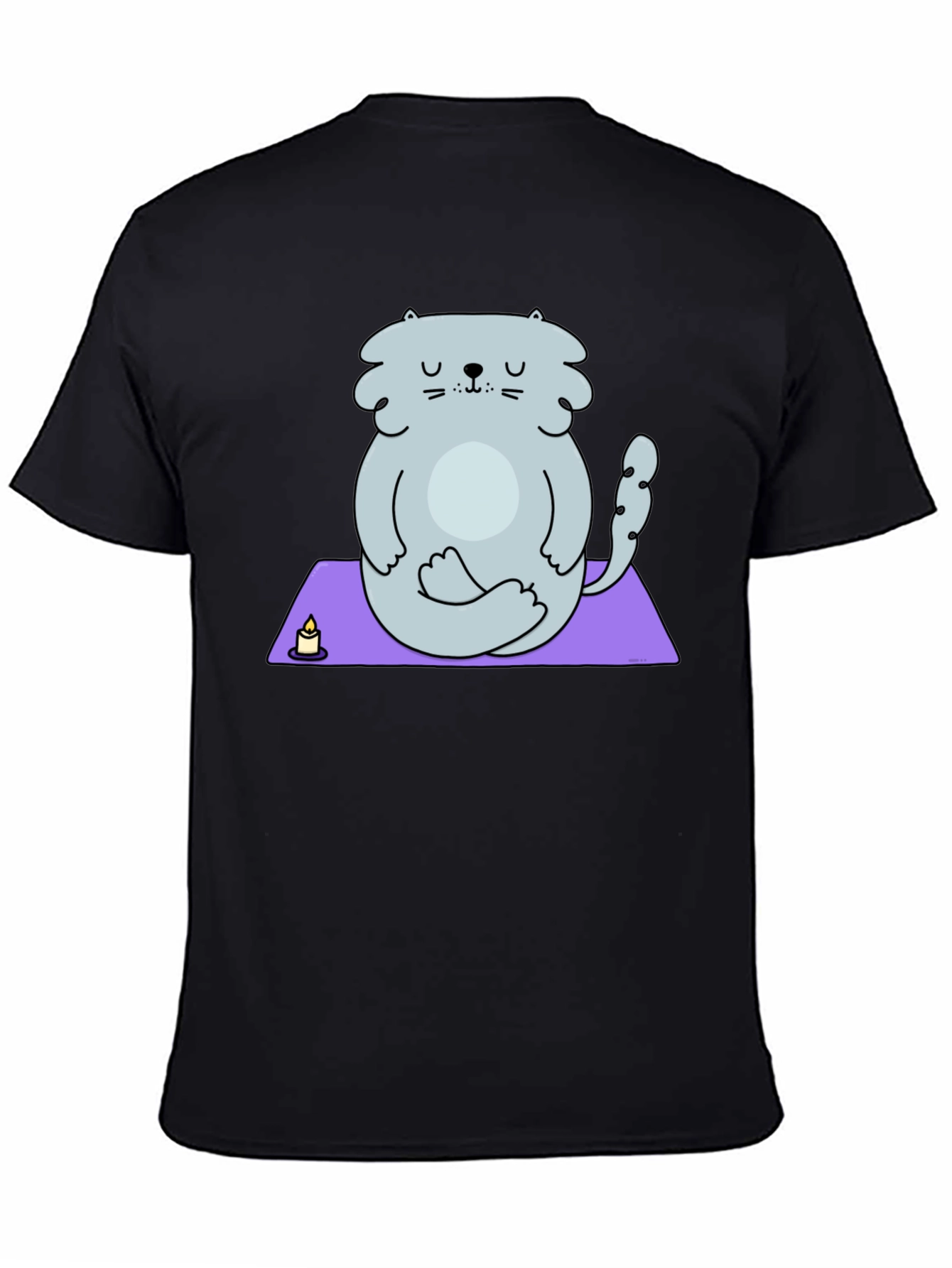 Zen Cat Yoga Meditation T-Shirt
