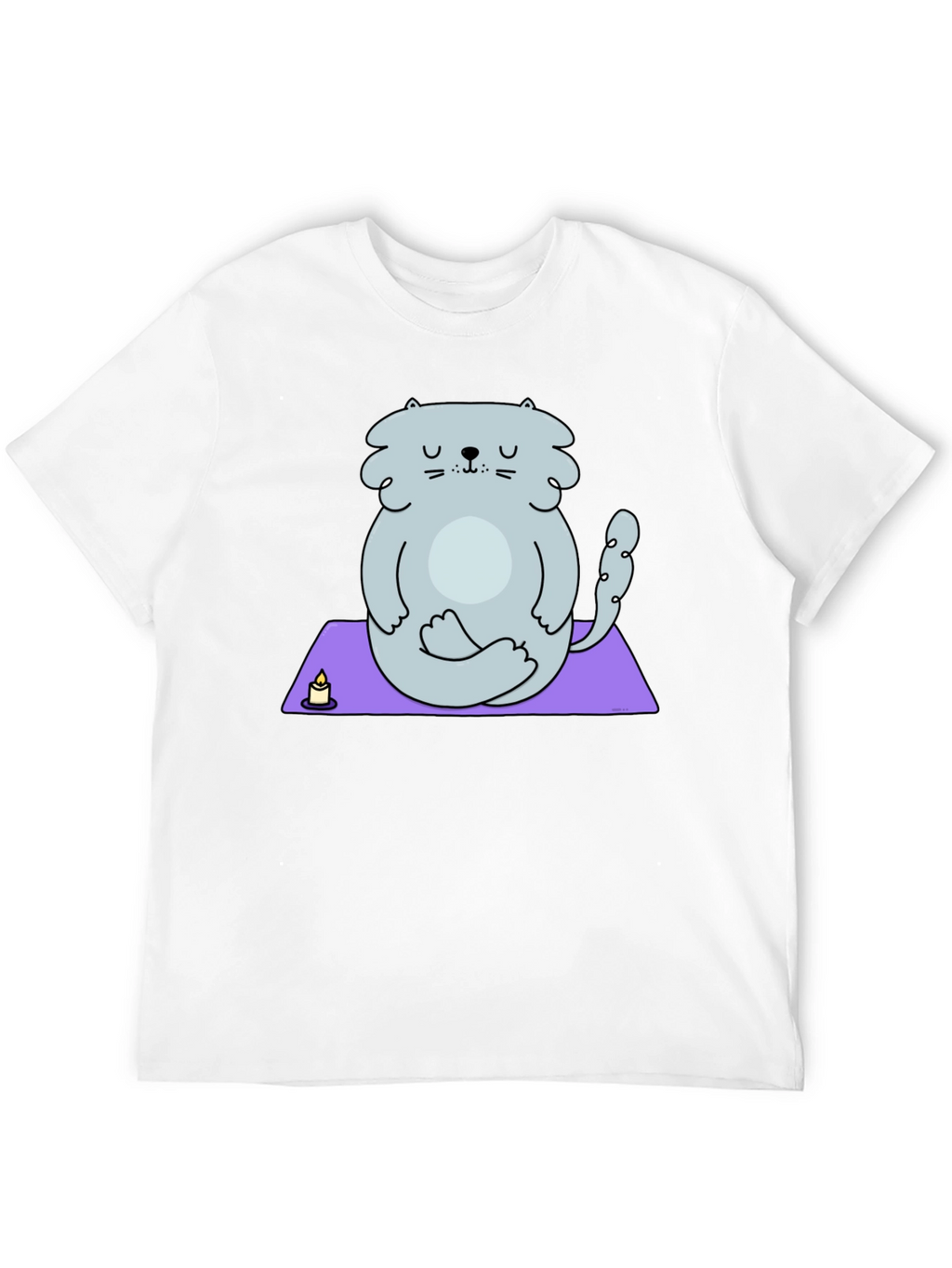 Zen Cat Yoga Meditation T-Shirt