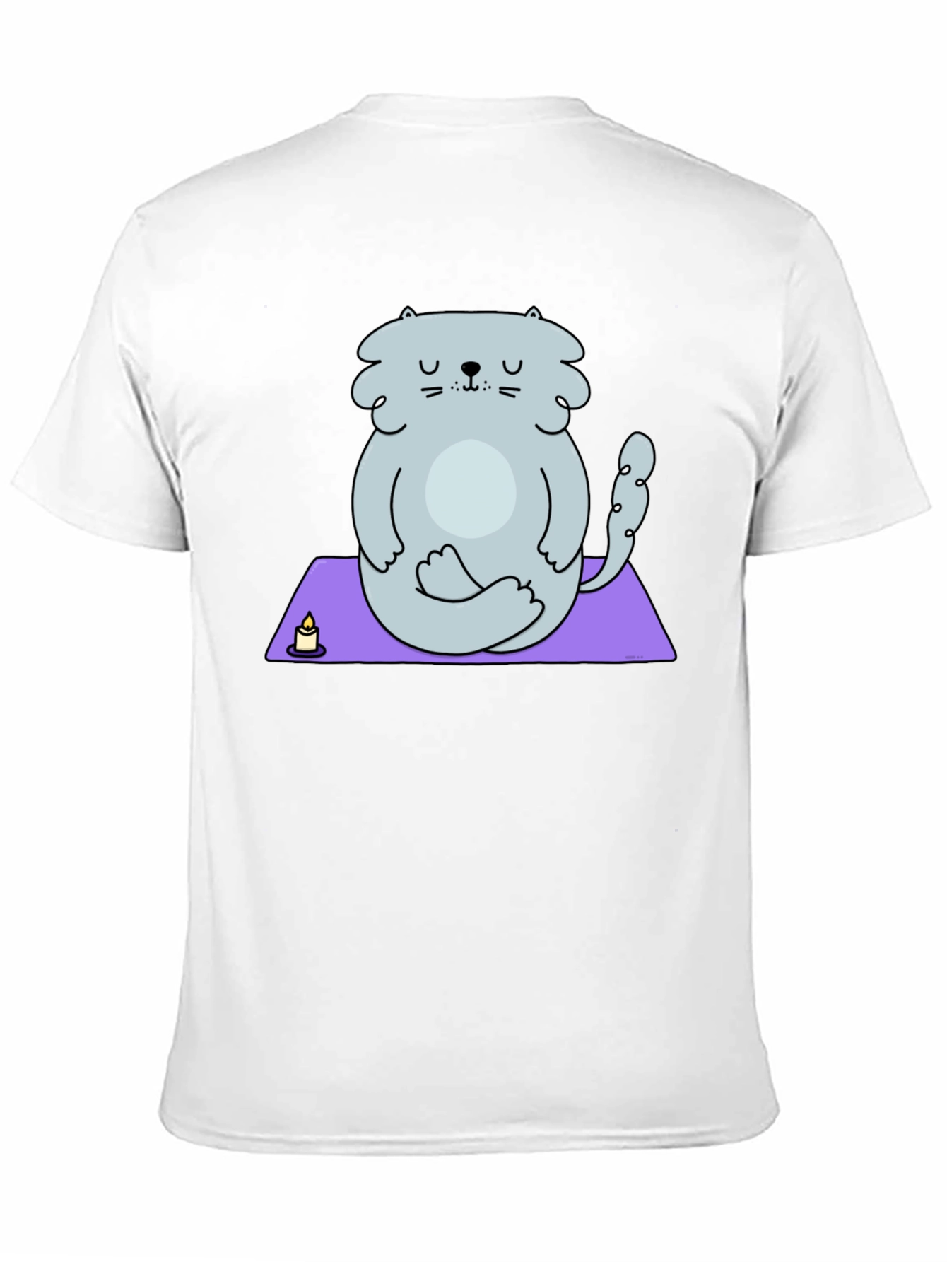 Zen Cat Yoga Meditation T-Shirt